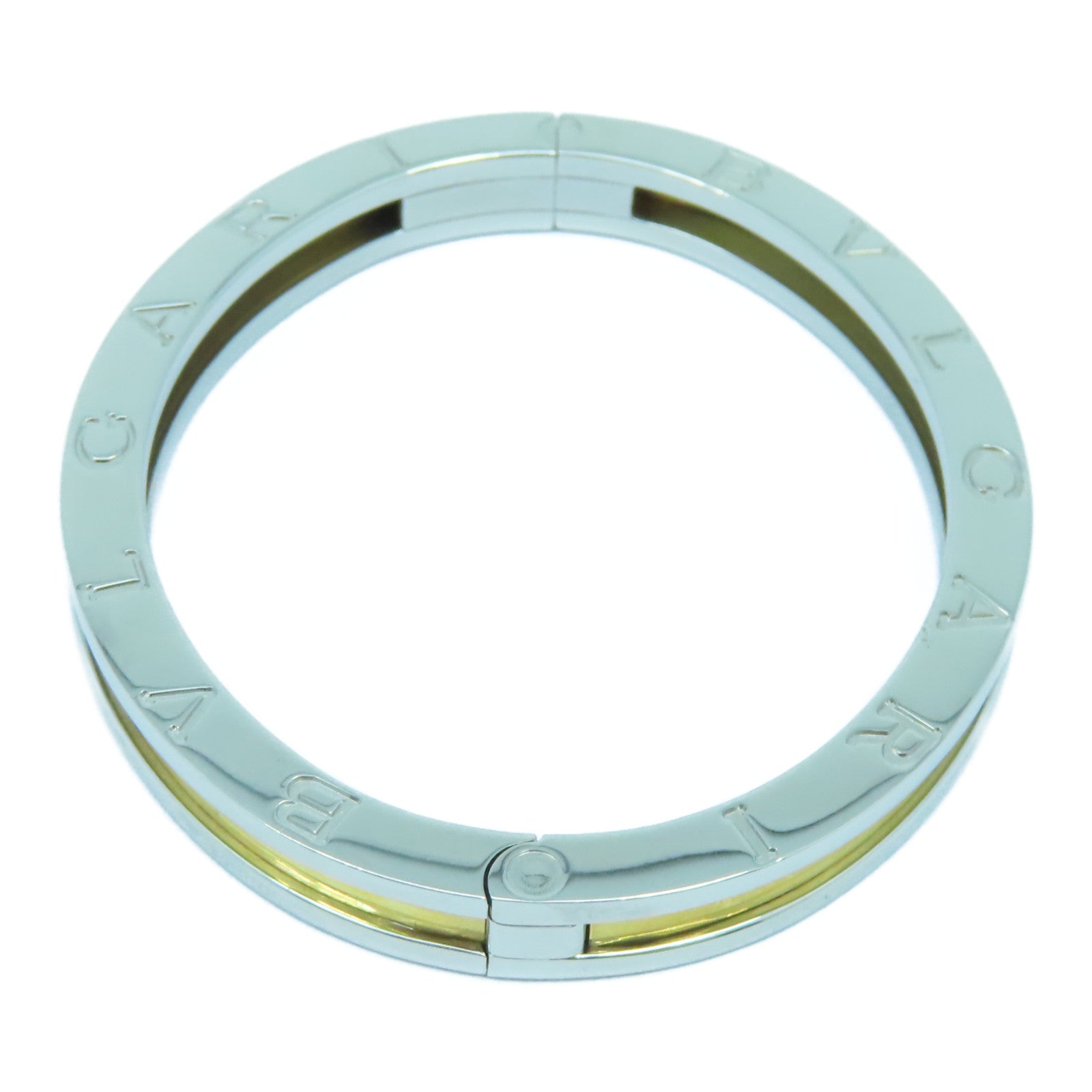 BVLGARI 18K黃金/不鏽鋼B-zero1 Bracelet手鐲