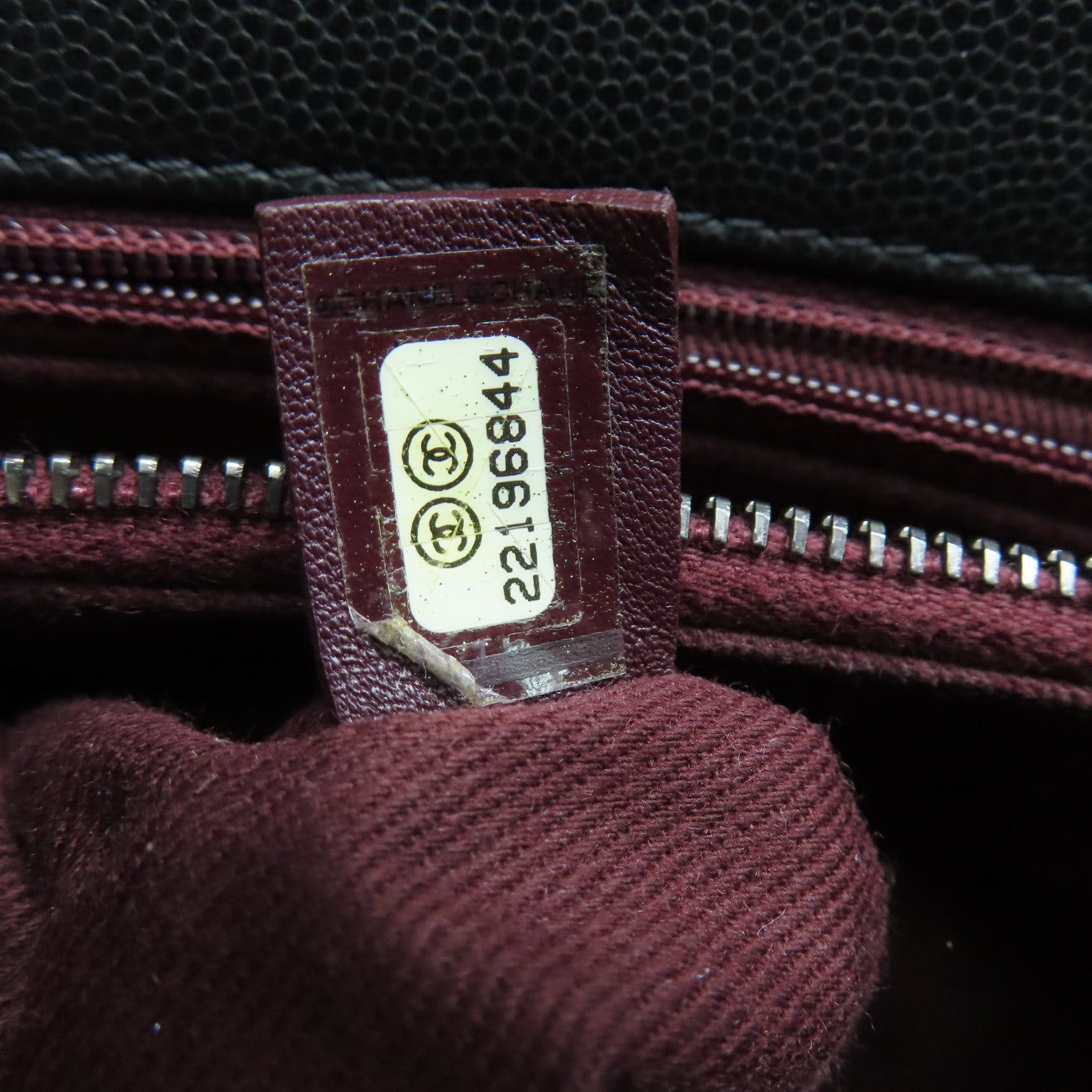 CHANEL 菱格牛皮皮革Coco Handle 2 Way Chain Shoulder链带肩背袋黑色