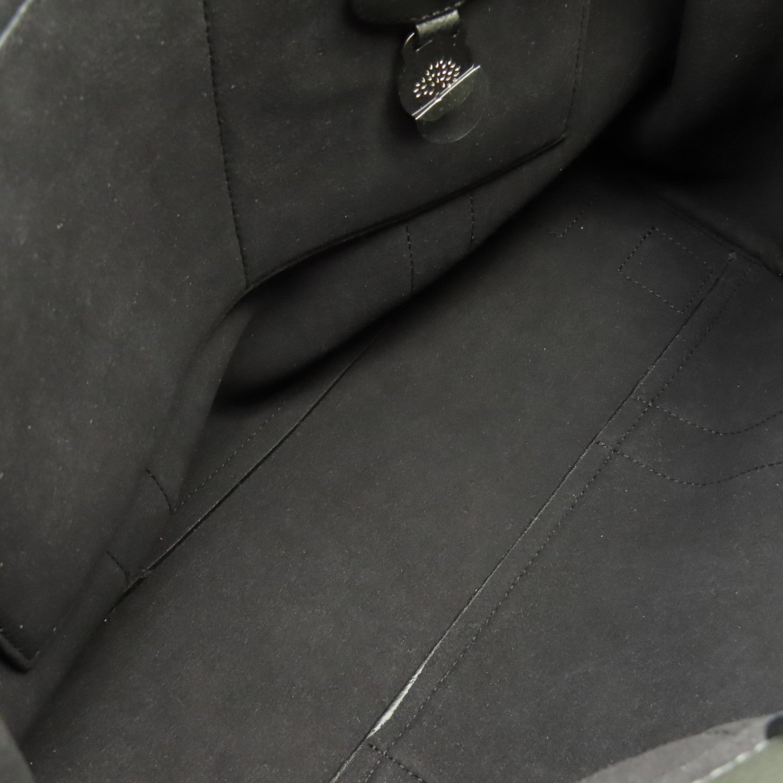 SELECTION 牛皮皮革Tote Bag手挽袋碳灰色