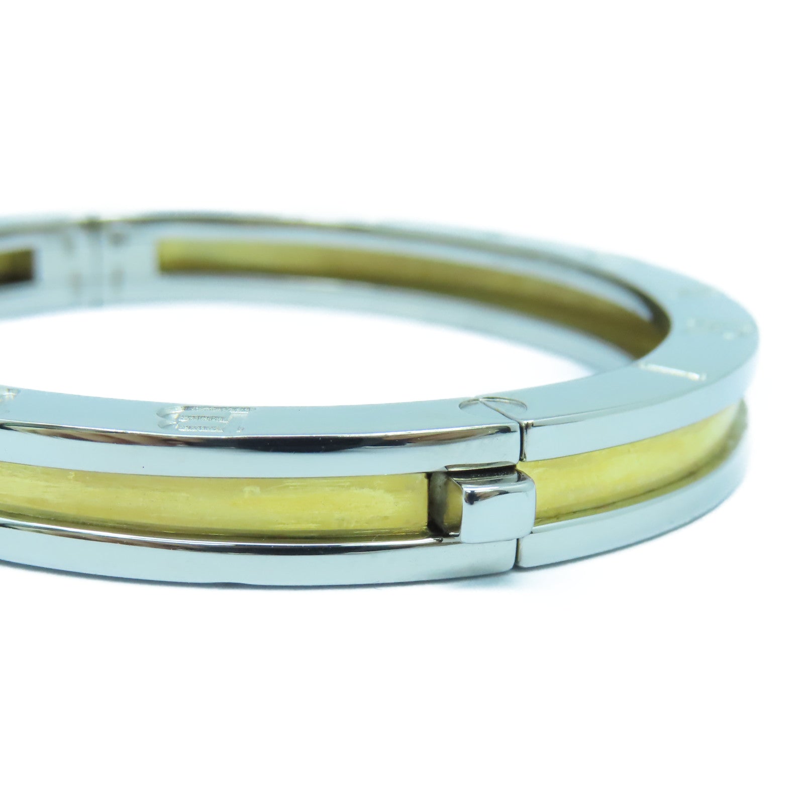 BVLGARI 18K黃金/不鏽鋼B-zero1 Bracelet手鐲
