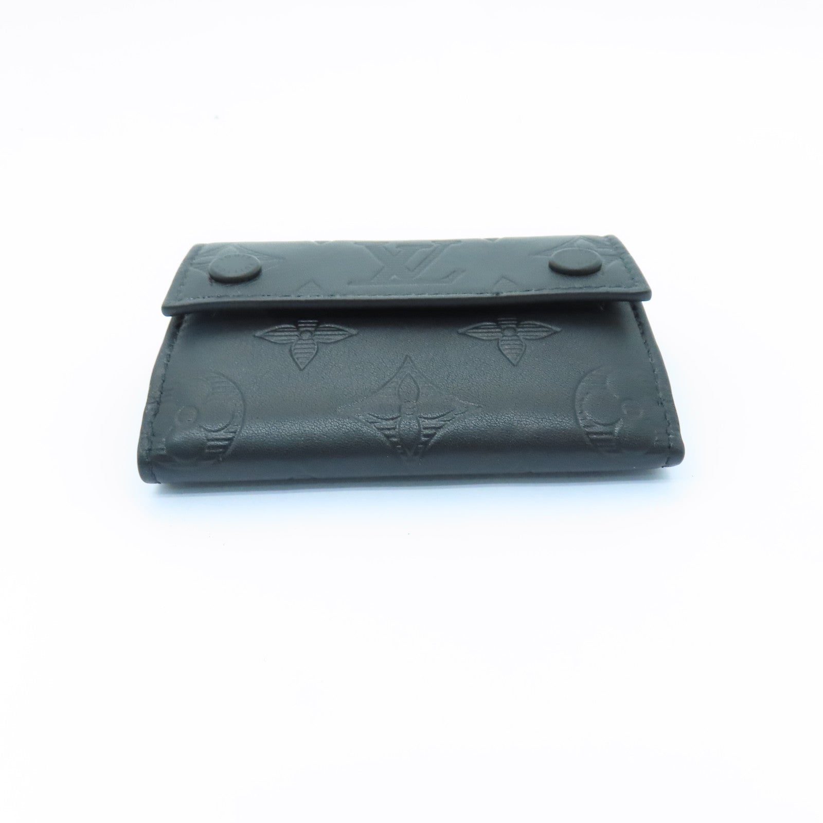 LOUIS VUITTON Monogram Shadow Discovery Wallet錢包黑色