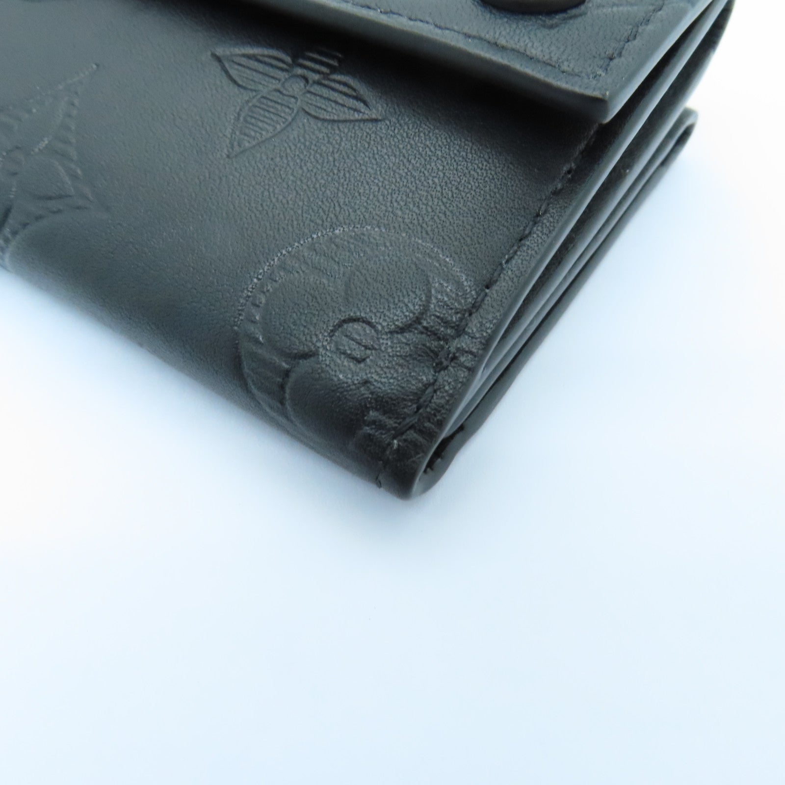 LOUIS VUITTON Monogram Shadow Discovery Wallet錢包黑色