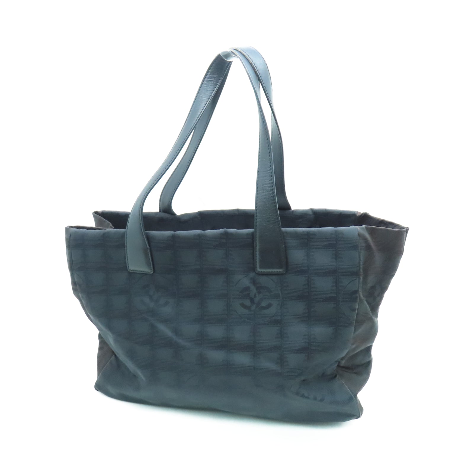 CHANEL 帆布Totebag手挽袋黑色