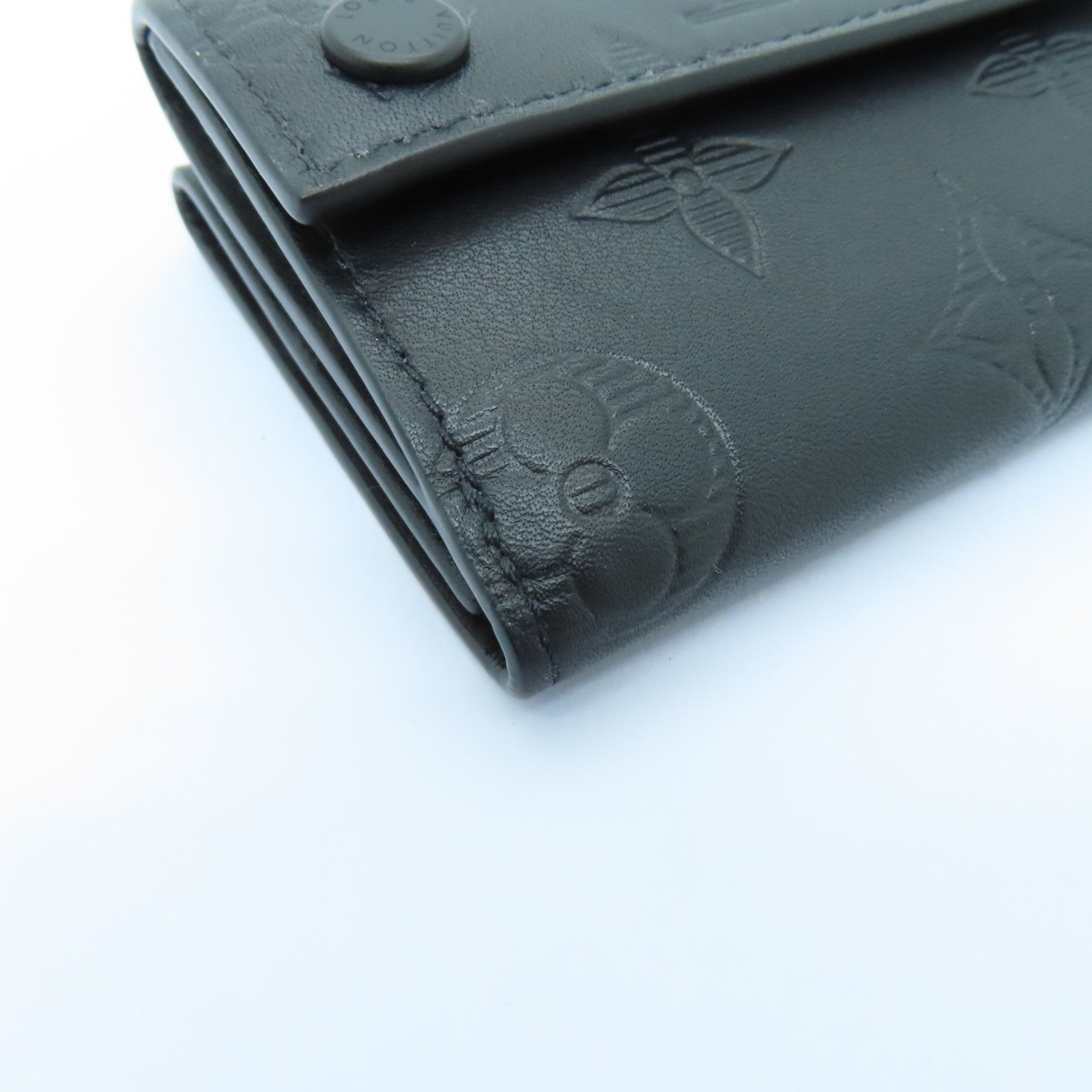 LOUIS VUITTON Monogram Shadow Discovery Wallet錢包黑色