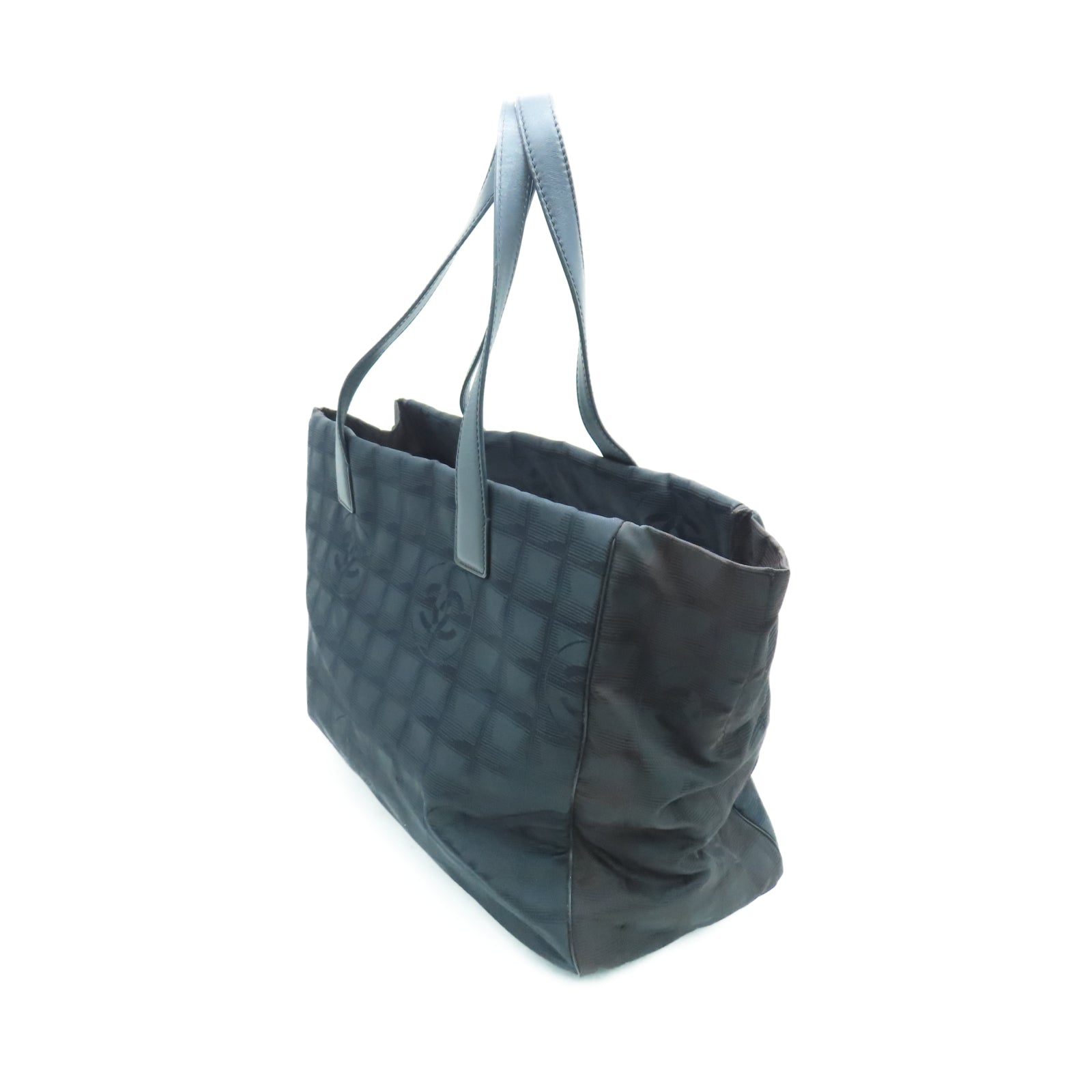 CHANEL 帆布Totebag手挽袋黑色