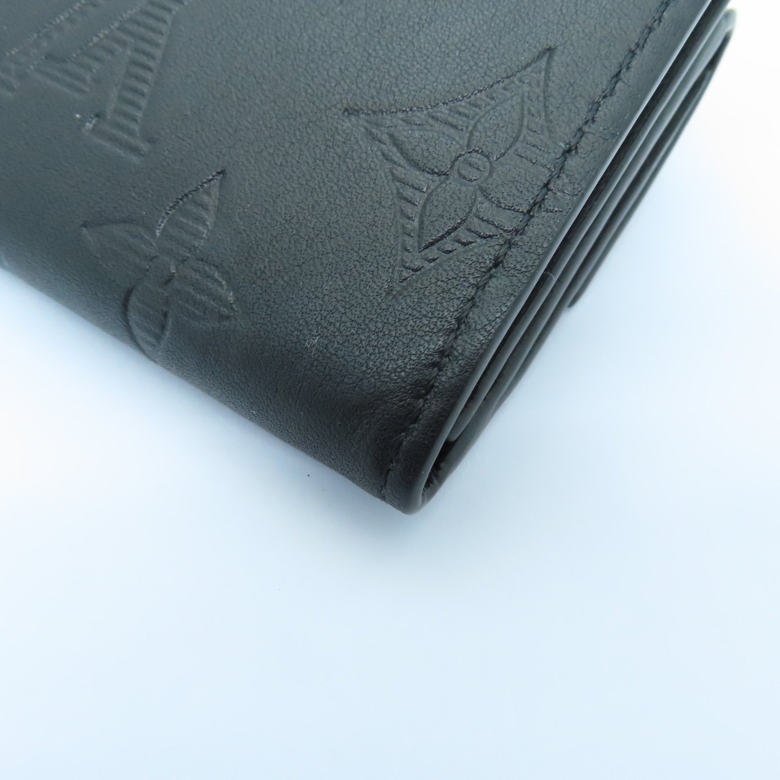 LOUIS VUITTON Monogram Shadow Discovery Wallet錢包黑色