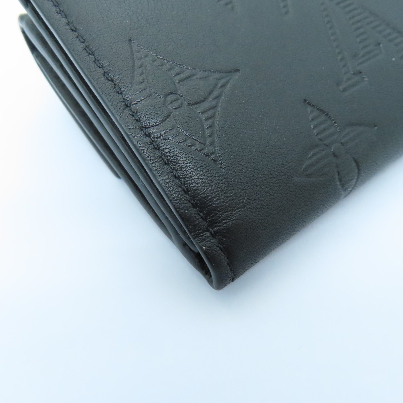LOUIS VUITTON Monogram Shadow Discovery Wallet錢包黑色