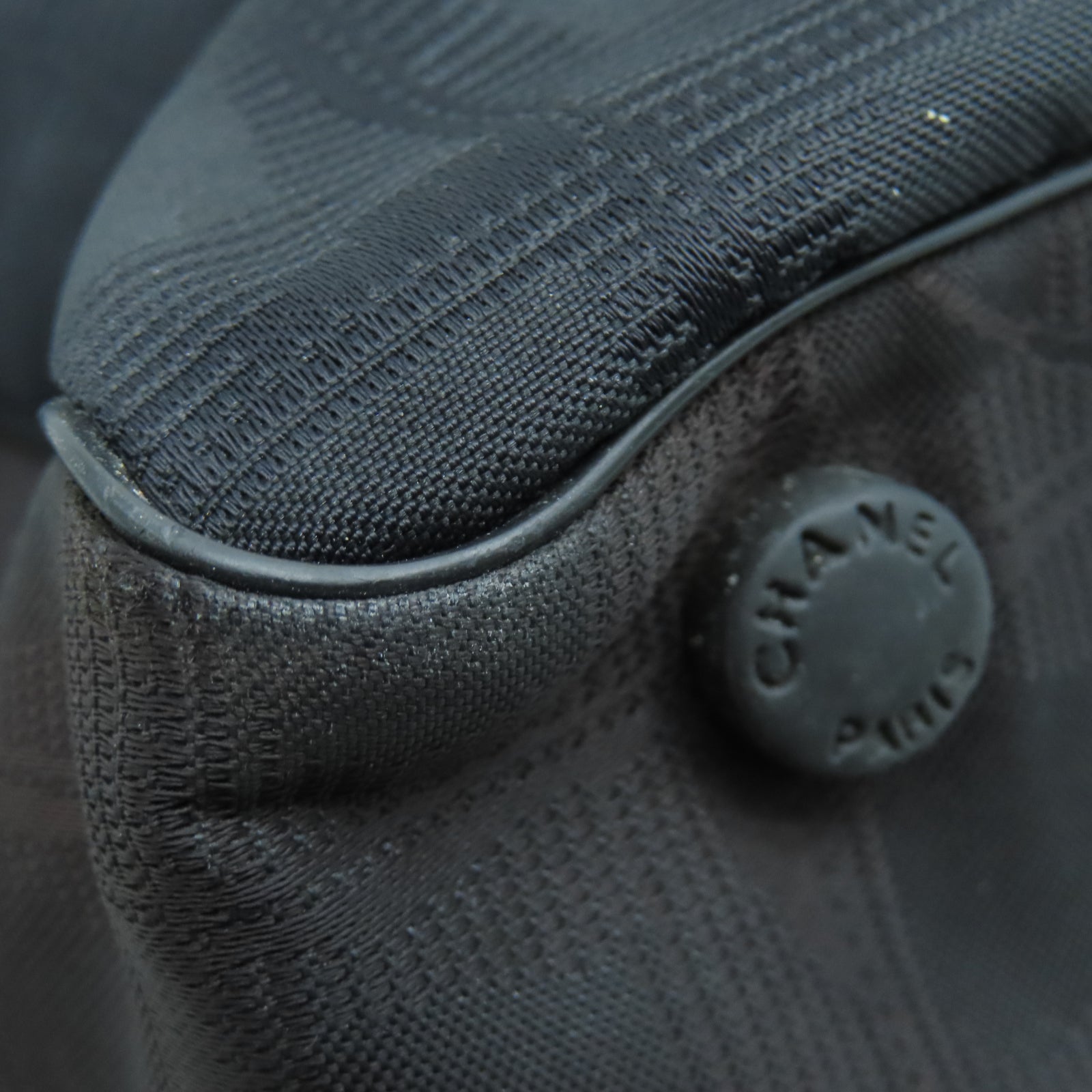CHANEL 帆布Totebag手挽袋黑色