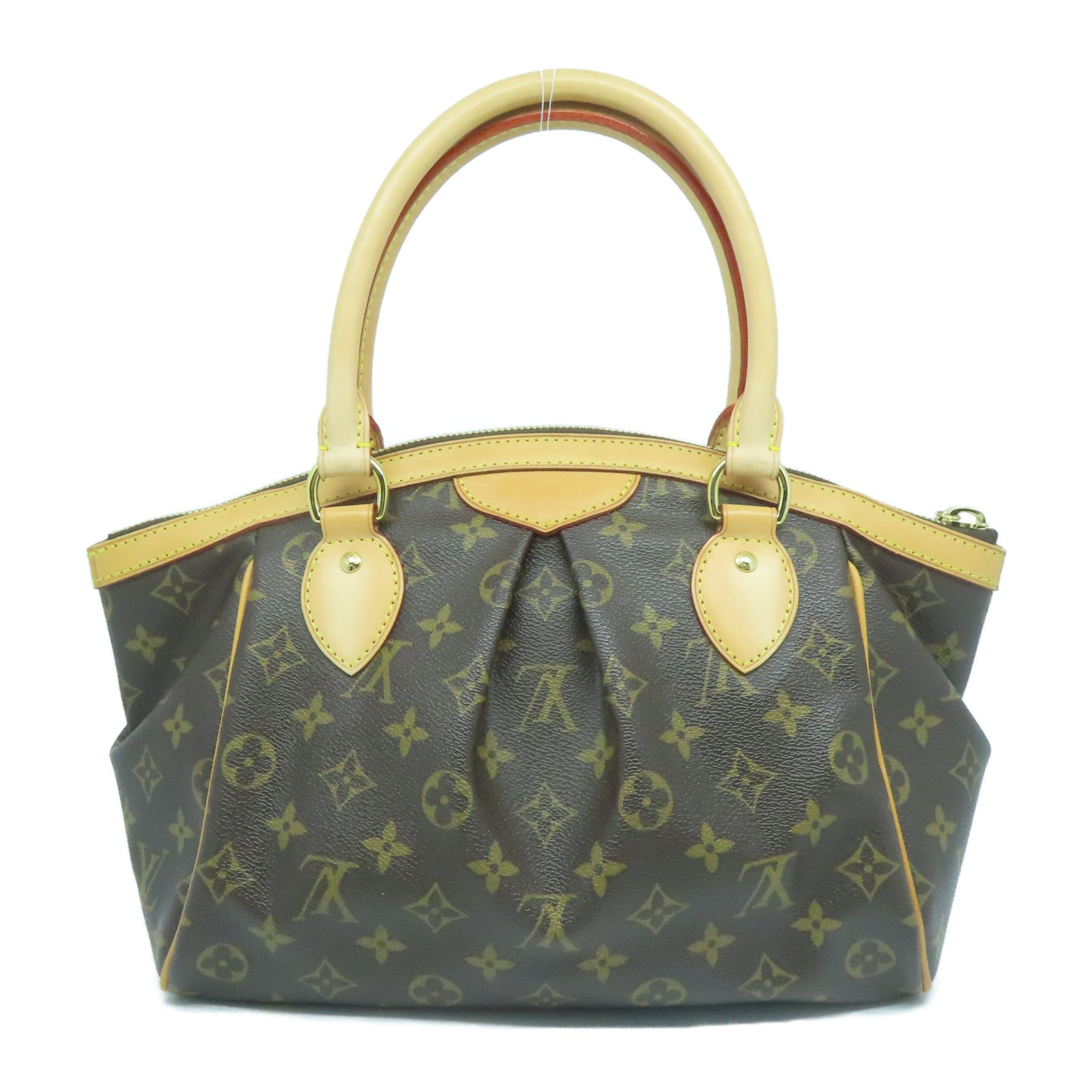 LOUIS VUITTON Monogram Tivoli PM金扣手挽袋啡色