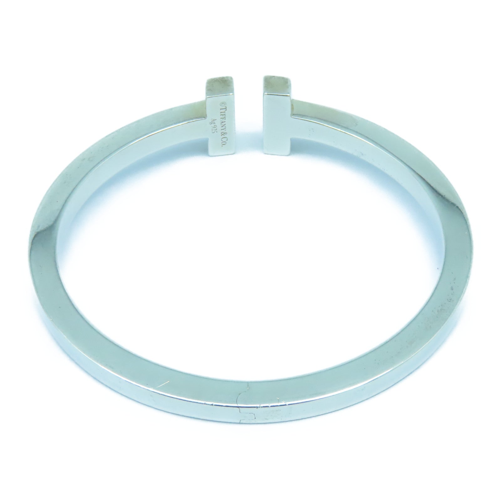 TIFFANY＆CO 925純銀T Square Bracelet手鐲