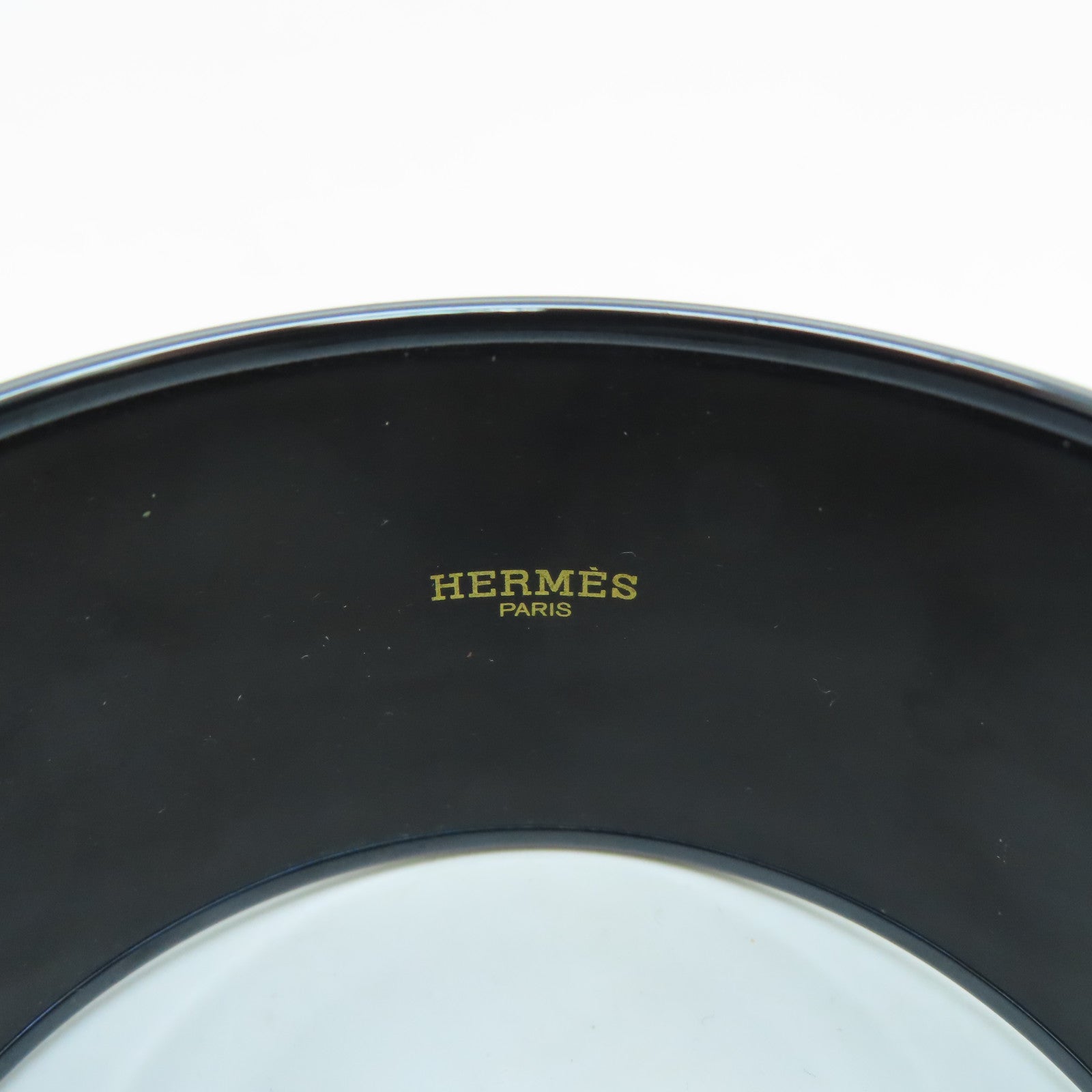 HERMES Enamel Enamel Bangle Purple