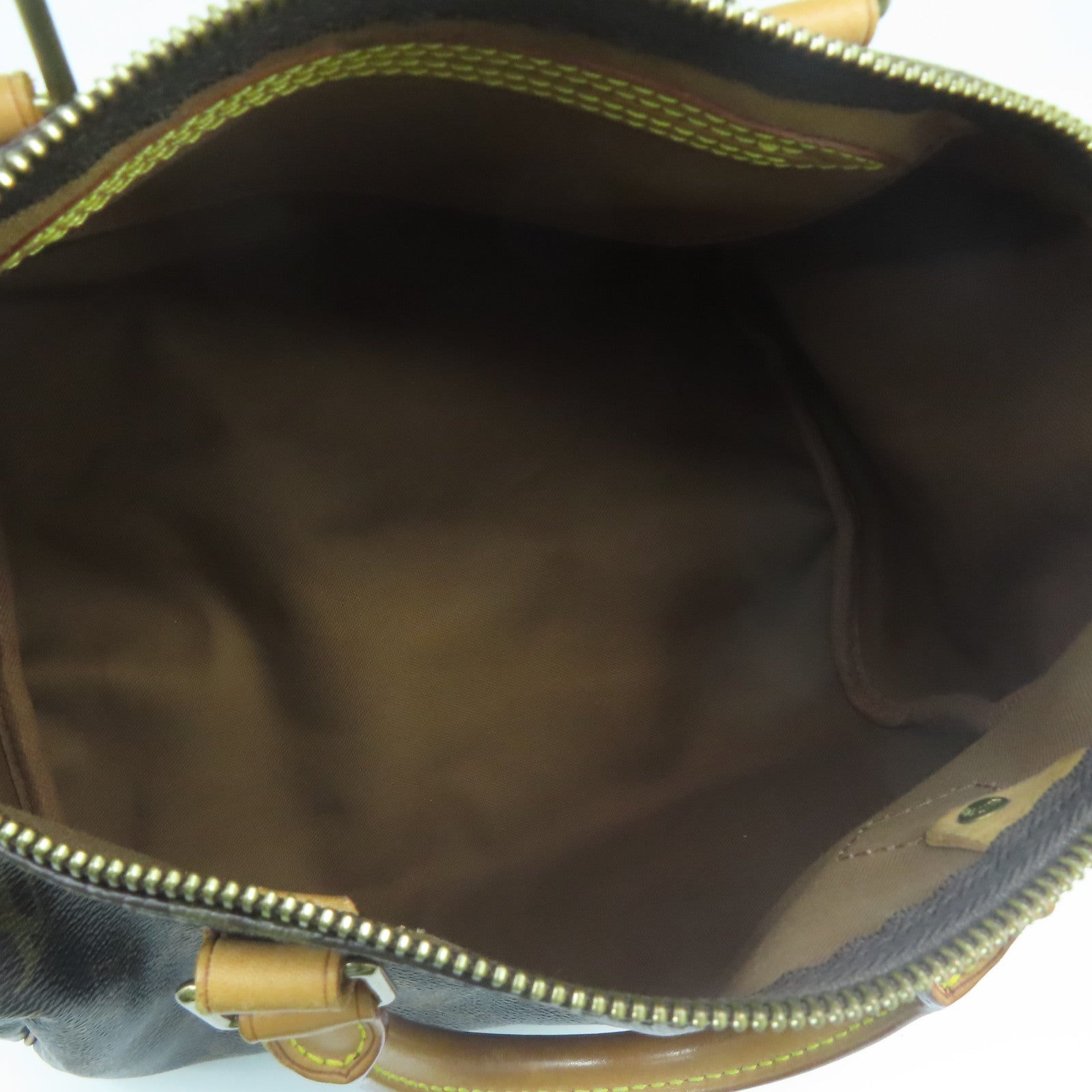 LOUIS VUITTON Monogram Speedy 30金扣手挽袋啡色