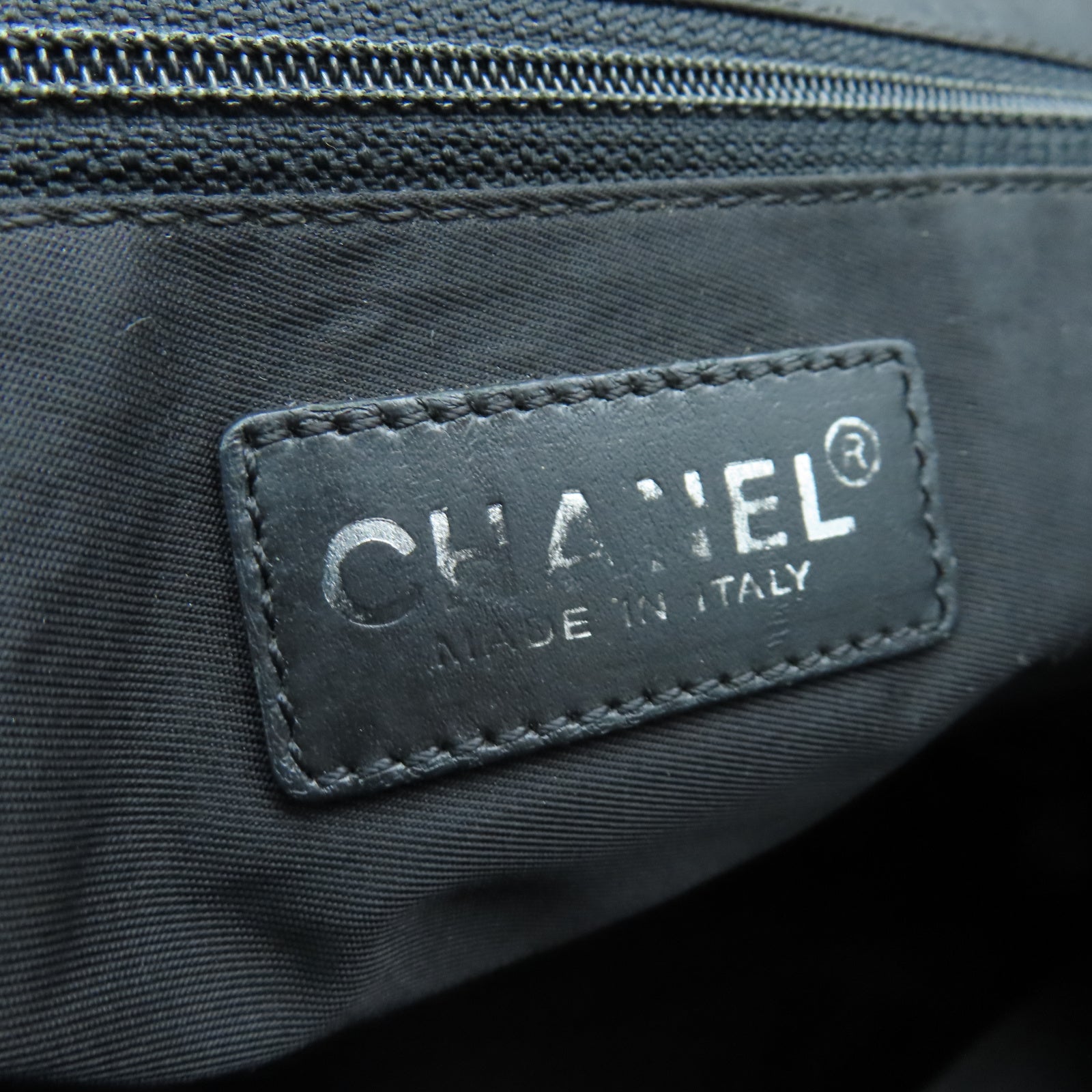 CHANEL 帆布Totebag手挽袋黑色