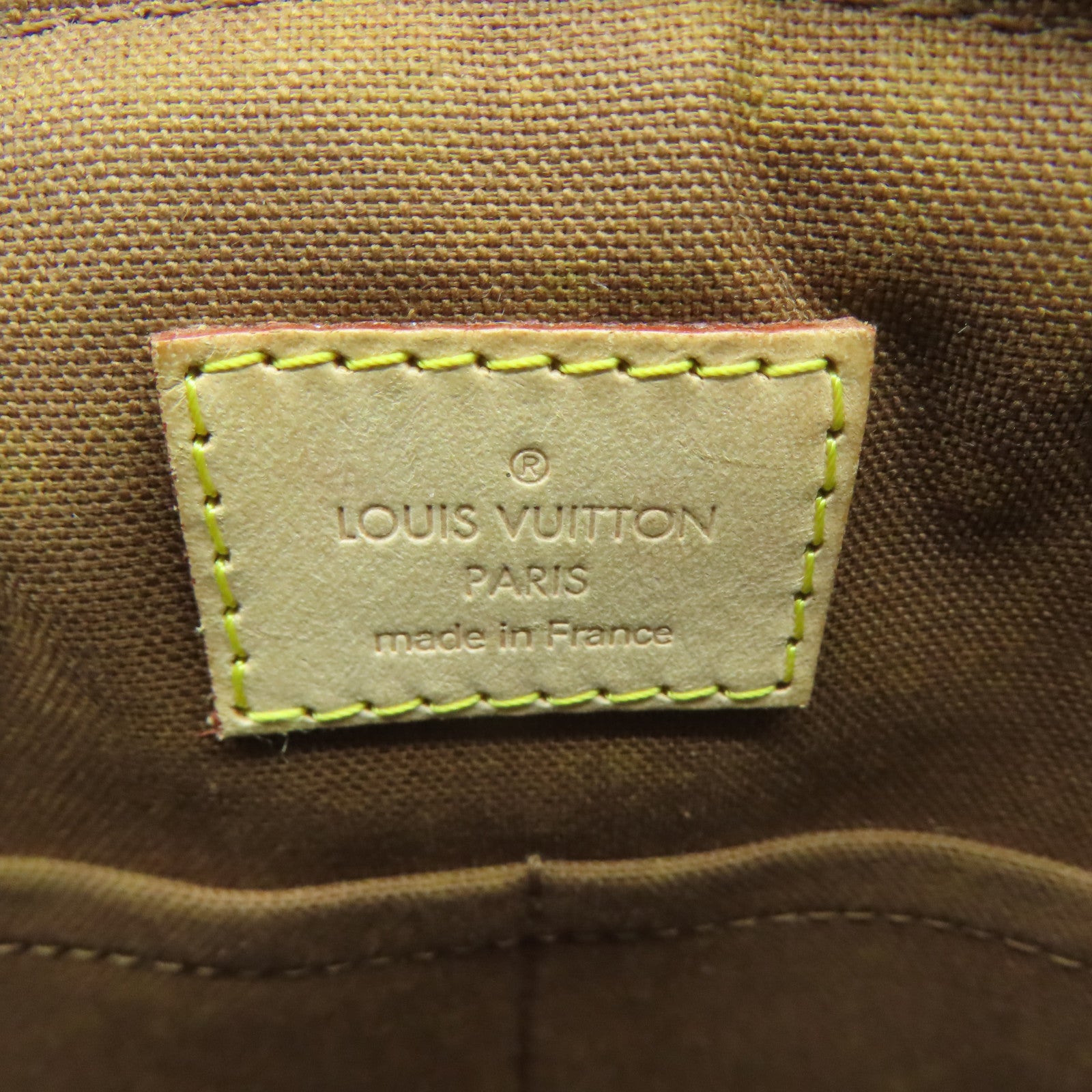 LOUIS VUITTON Monogram Tivoli PM金扣手挽袋啡色
