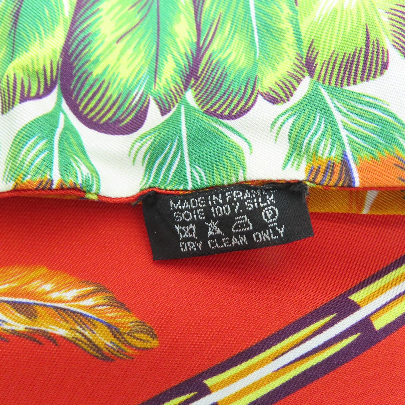 HERMES 丝质Maxi Twilly 20x220丝巾红色