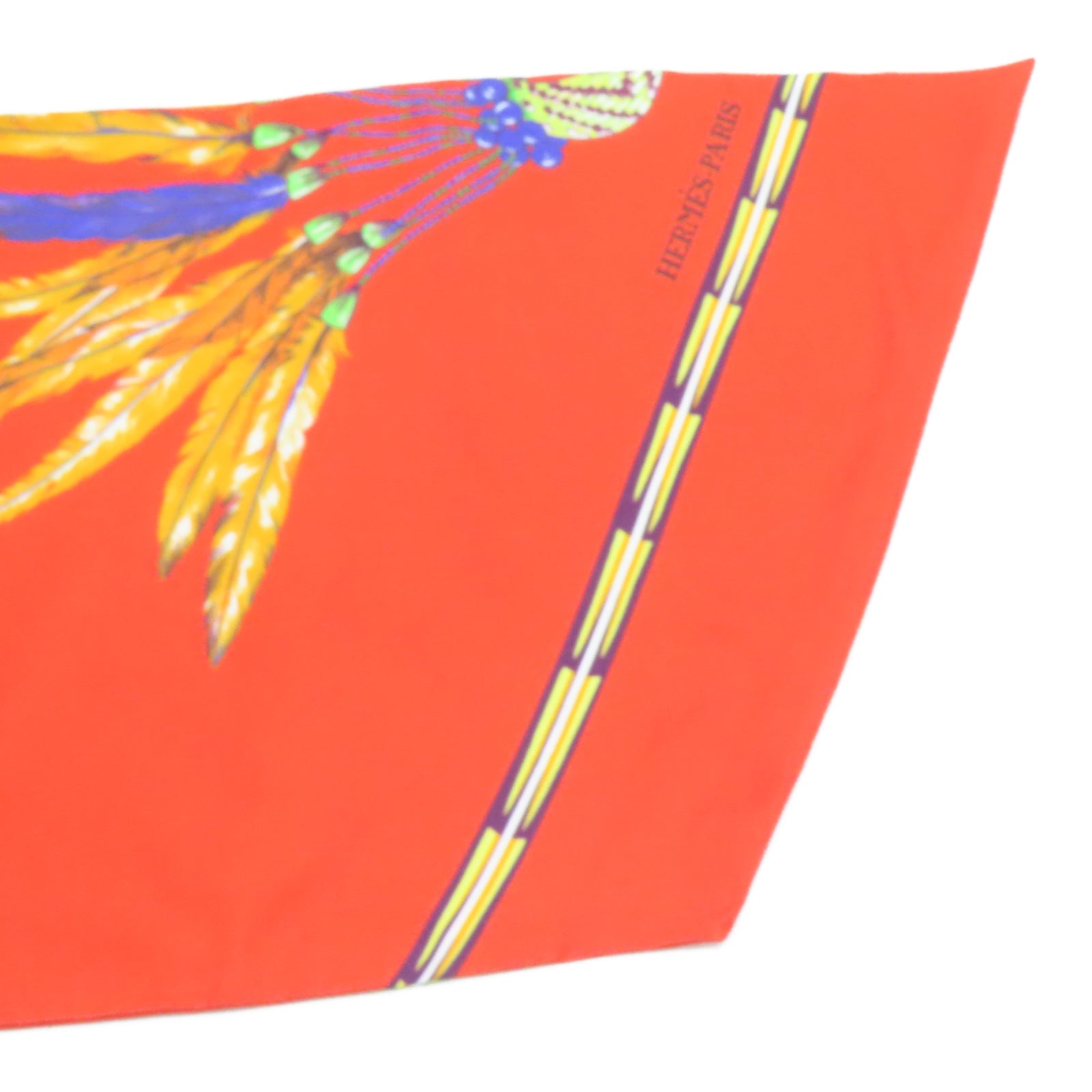 HERMES 丝质Maxi Twilly 20x220丝巾红色