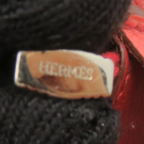HERMES 【激減優惠】Epsom皮革Kelly Wallet銀扣長錢包紅色