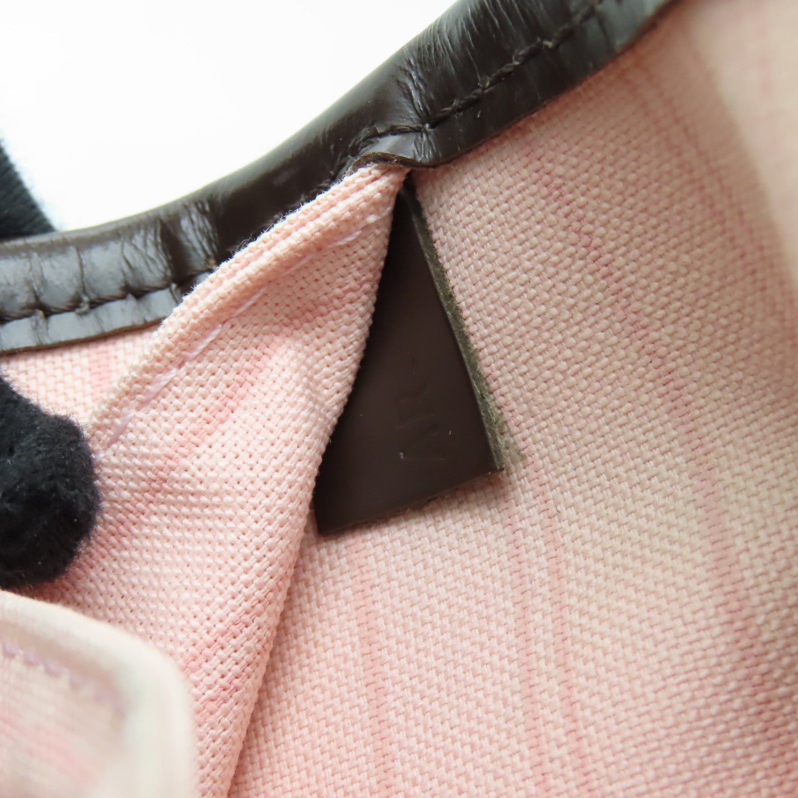 LOUIS VUITTON Damier Neverfull MM金扣手挽袋啡色