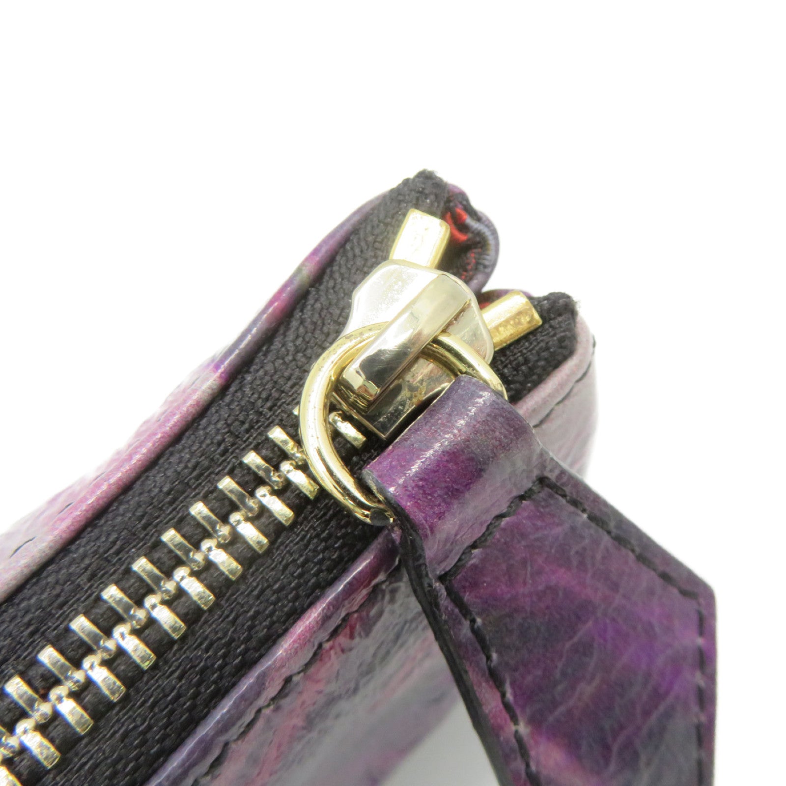 Vivienne Westwood 涂层皮革Shoulder Bag肩背袋紫色