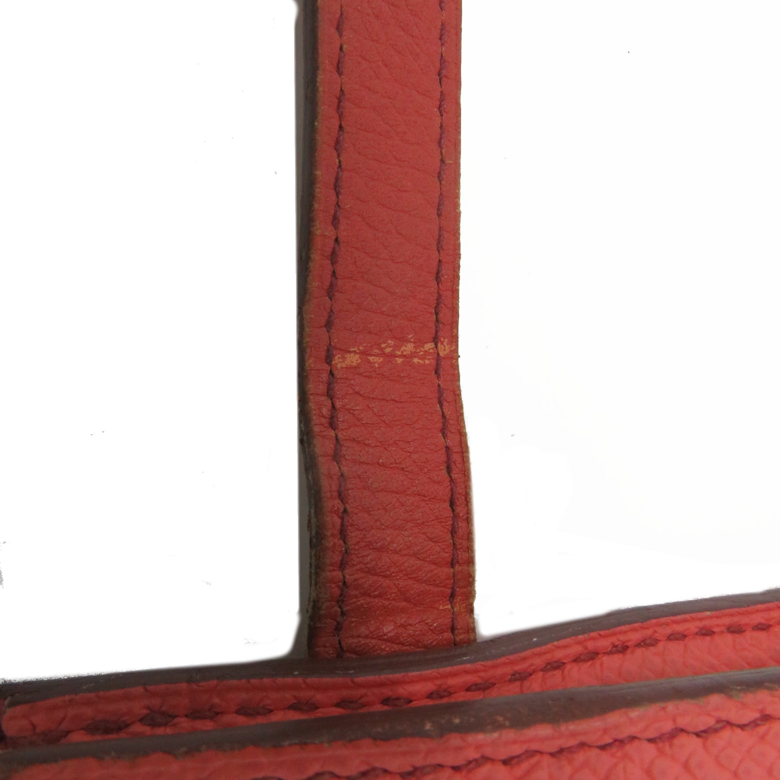 HERMES 【激減優惠】Epsom皮革Kelly Wallet銀扣長錢包紅色
