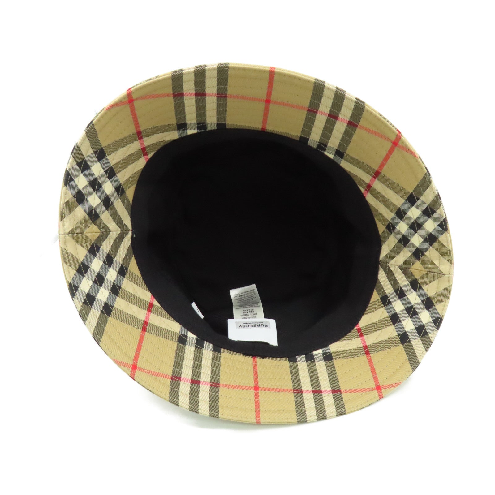 BURBERRY 帆布Bagetto Hat帽子米色