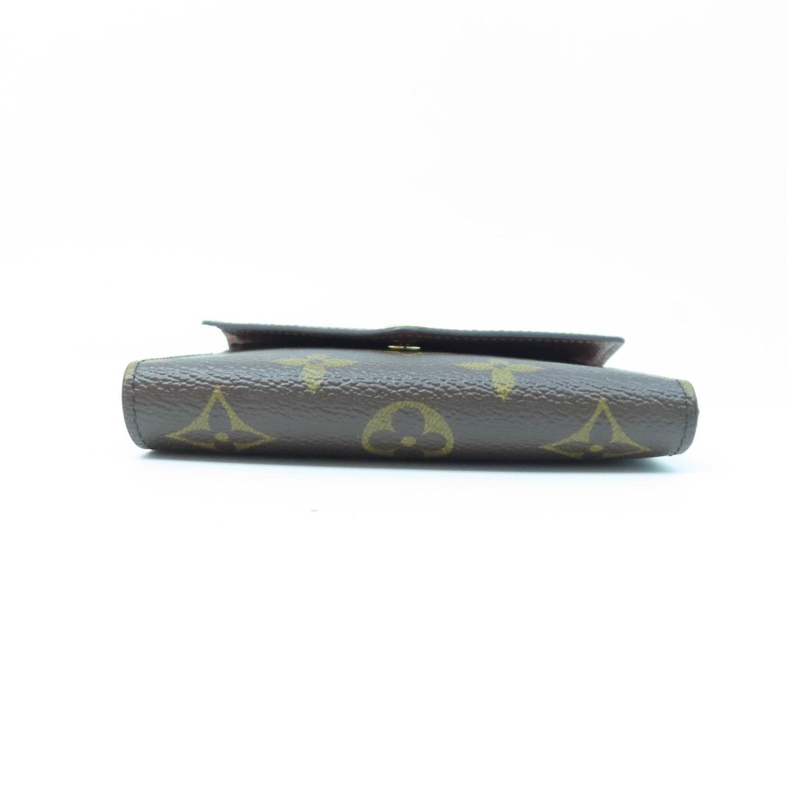 LOUIS VUITTON Monogram Victorine金扣錢包棕色