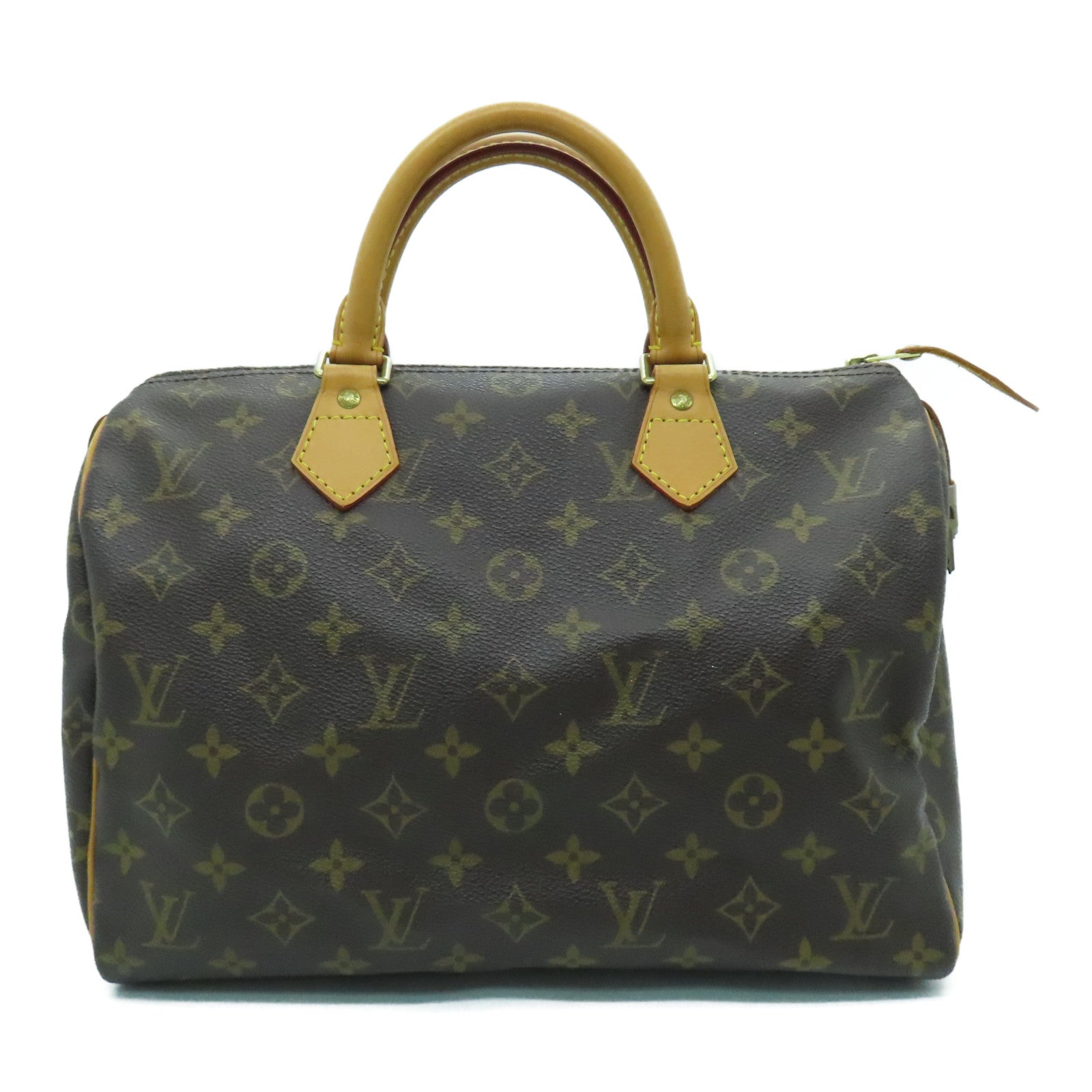 LOUIS VUITTON 【激減優惠】Monogram Speedy 30金扣手挽袋棕色