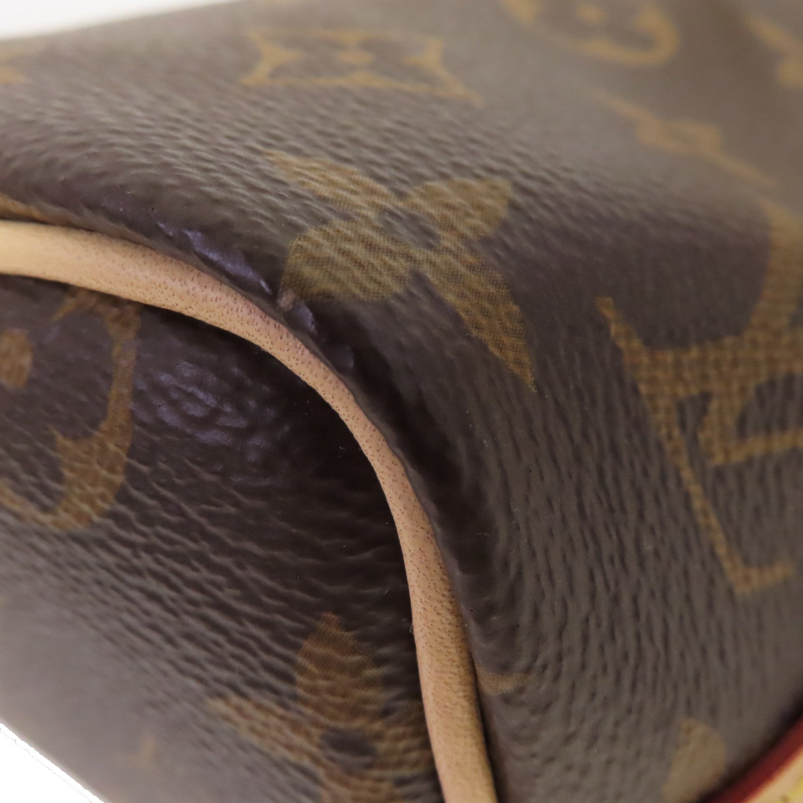 LOUIS VUITTON Monogram Nano Noe Shoulder Bag肩背袋棕色