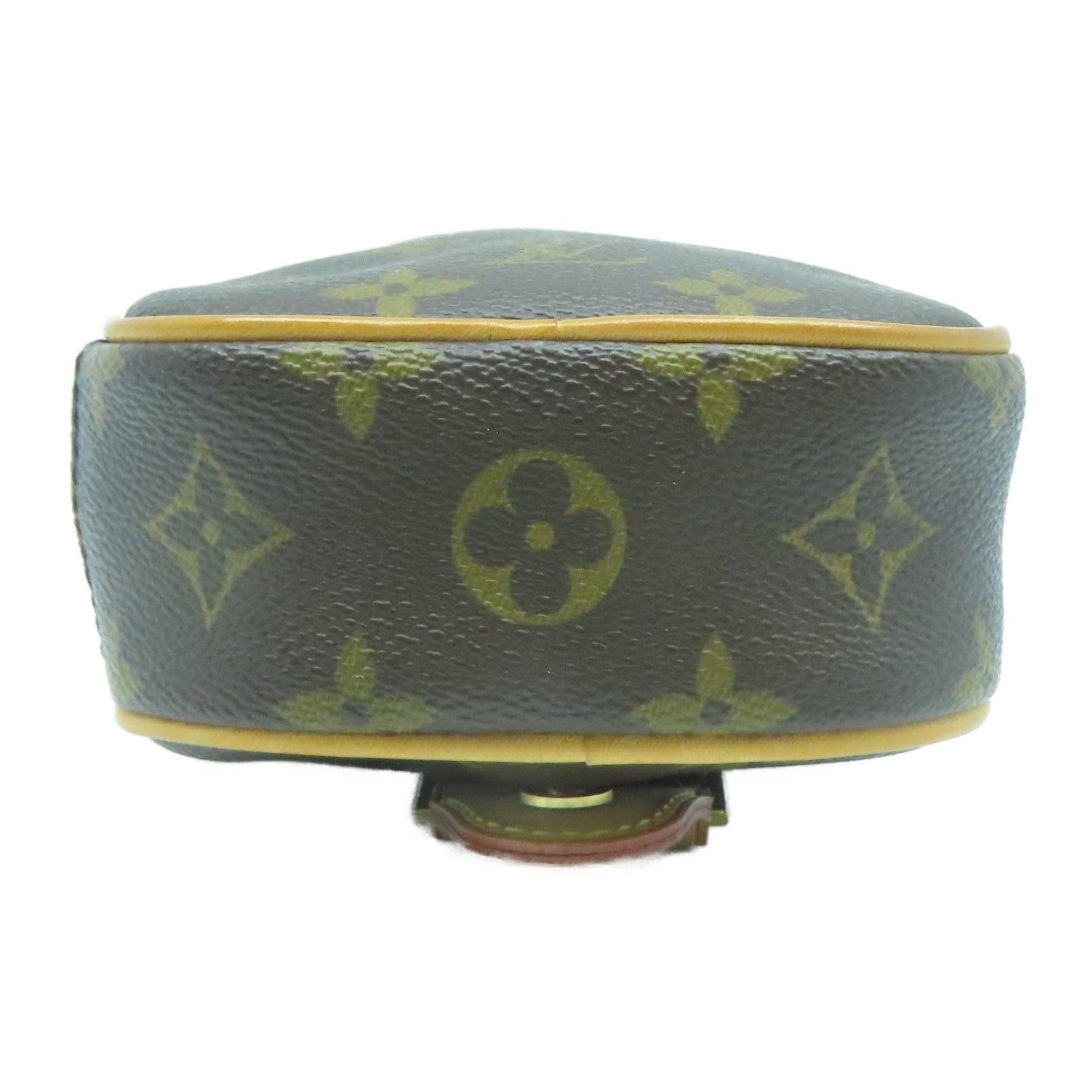 LOUIS VUITTON Monogram Pochette Gange金扣肩背袋啡色