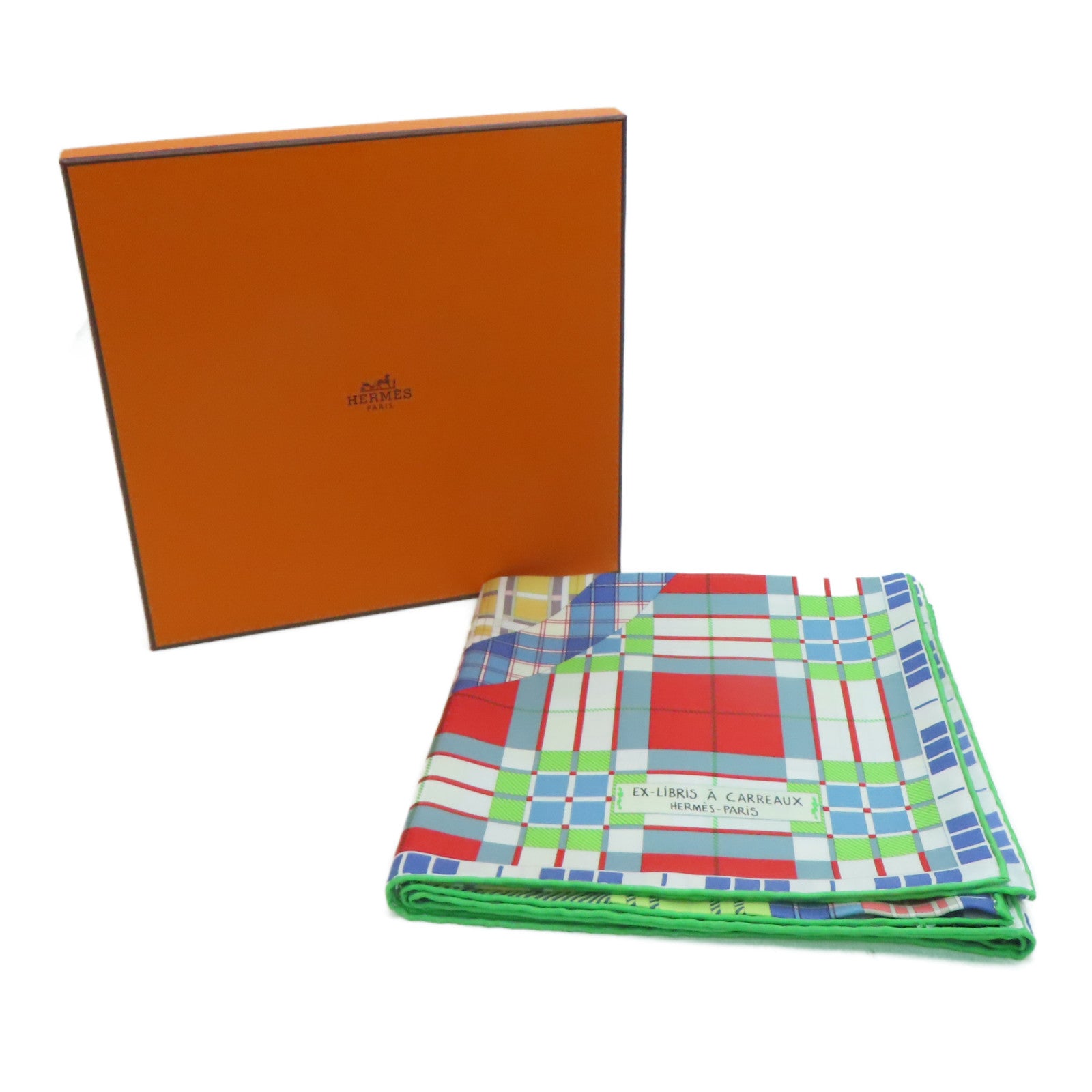 HERMES Silk Scarf Scarf Color