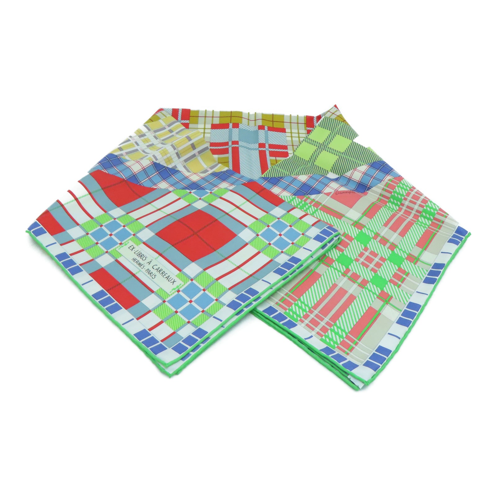 HERMES Silk Scarf Scarf Color