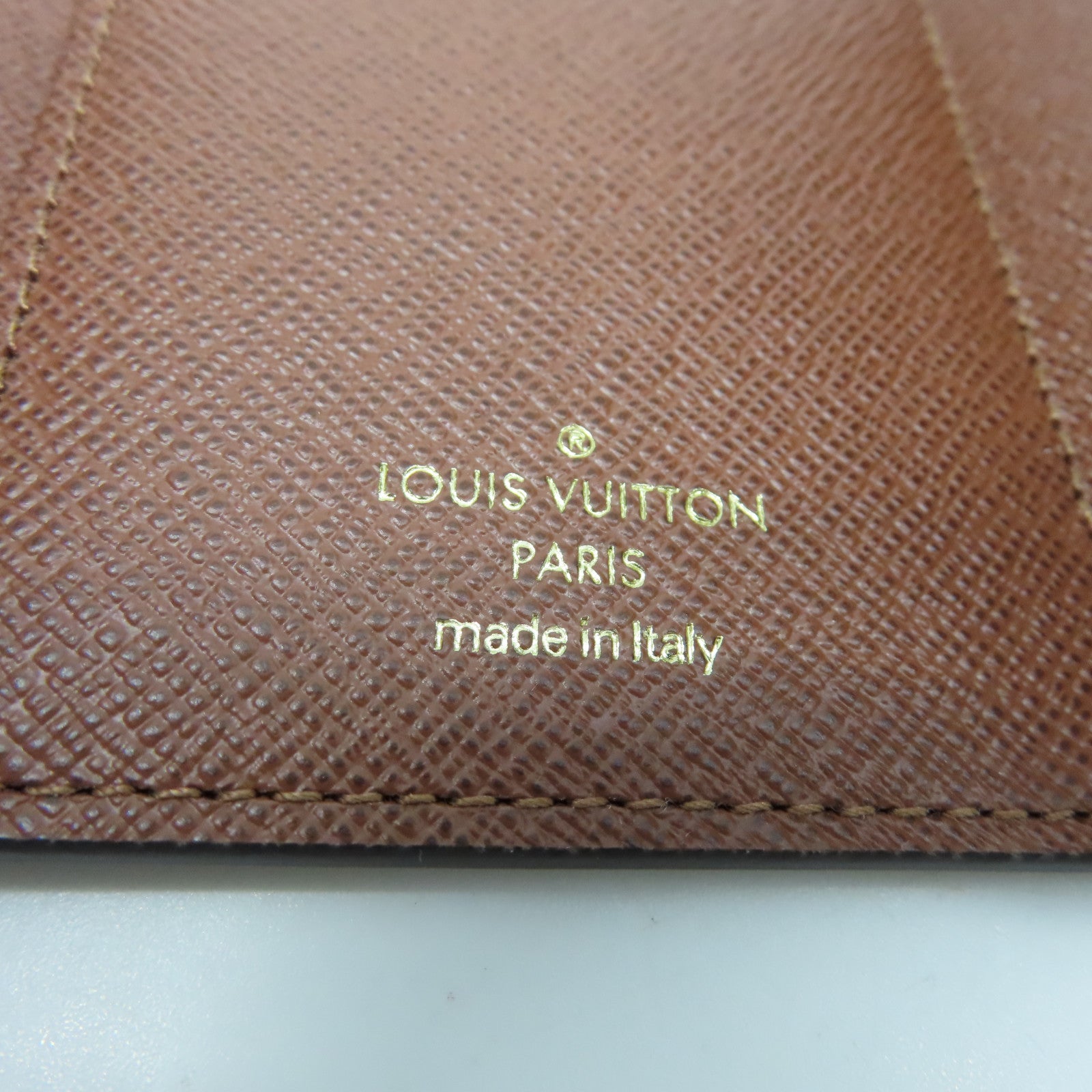 LOUIS VUITTON Monogram Victorine金扣錢包棕色