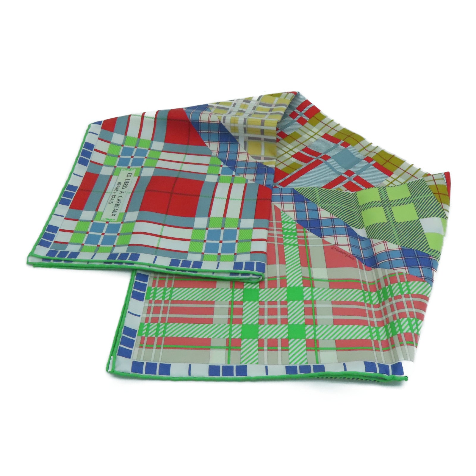 HERMES Silk Scarf Scarf Color
