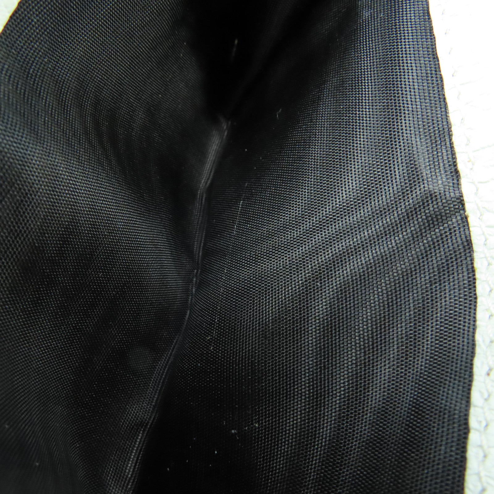 SAINT LAURENT 帆布Wallet金扣钱包米色/白色