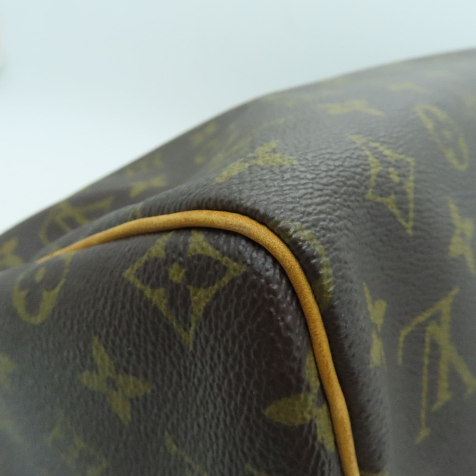 LOUIS VUITTON 【激減優惠】Monogram Speedy 30金扣手挽袋棕色