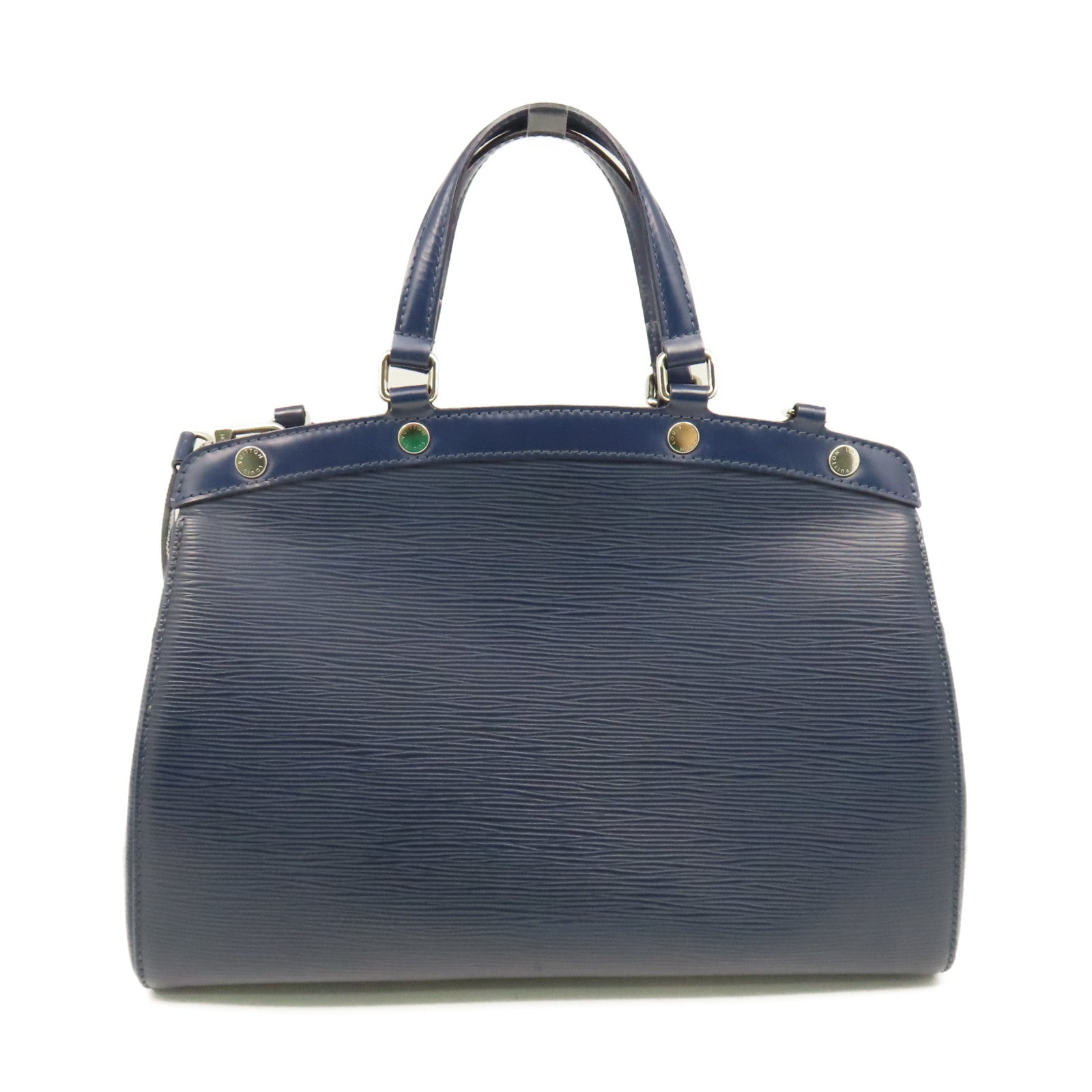 LOUIS VUITTON Epi Brea MM 2Way Shoulder Bag手挽肩背兩用袋藍色