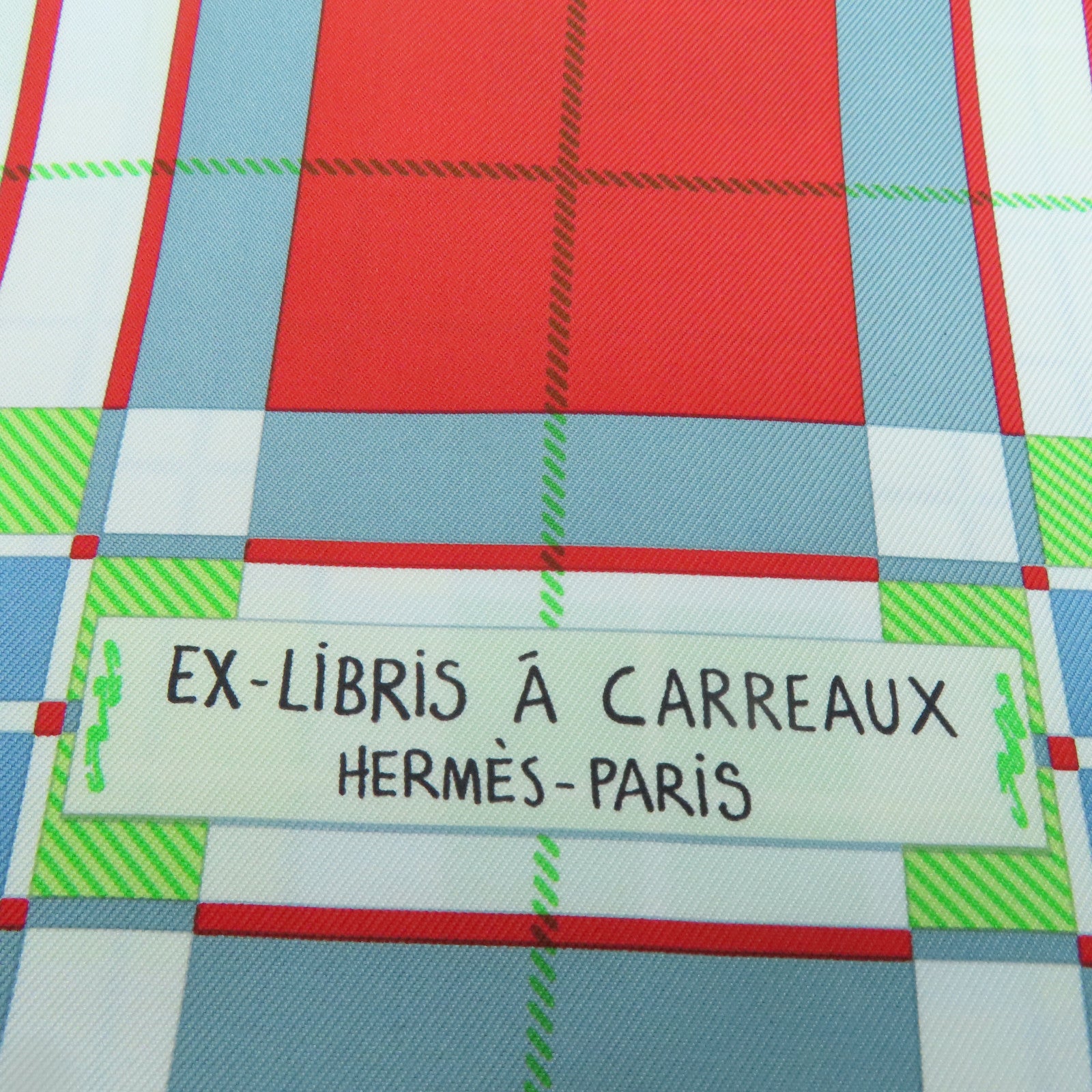 HERMES Silk Scarf Scarf Color