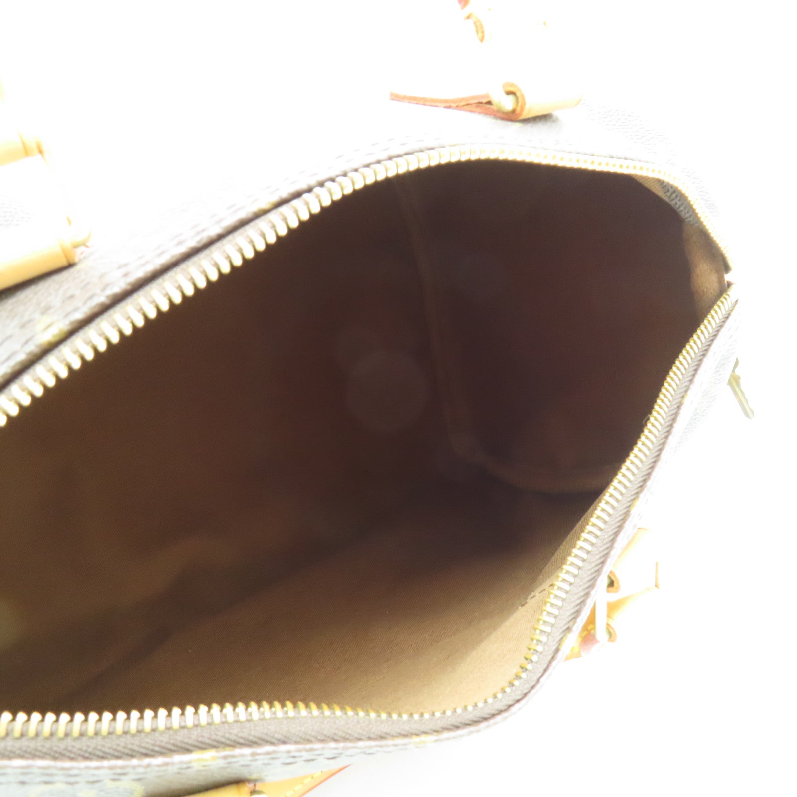 LOUIS VUITTON 【激減優惠】Monogram Speedy 30金扣手挽袋棕色
