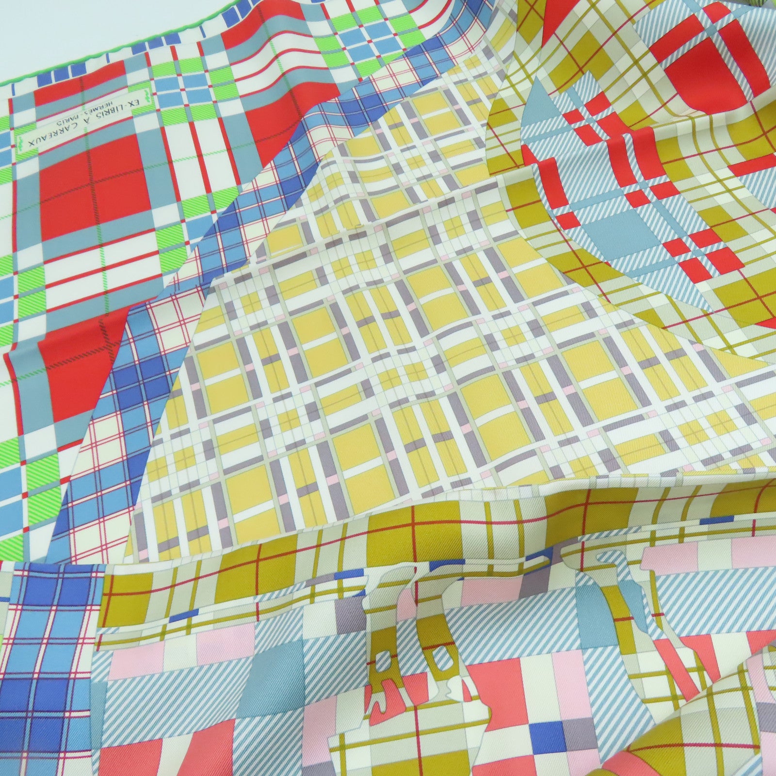 HERMES Silk Scarf Scarf Color