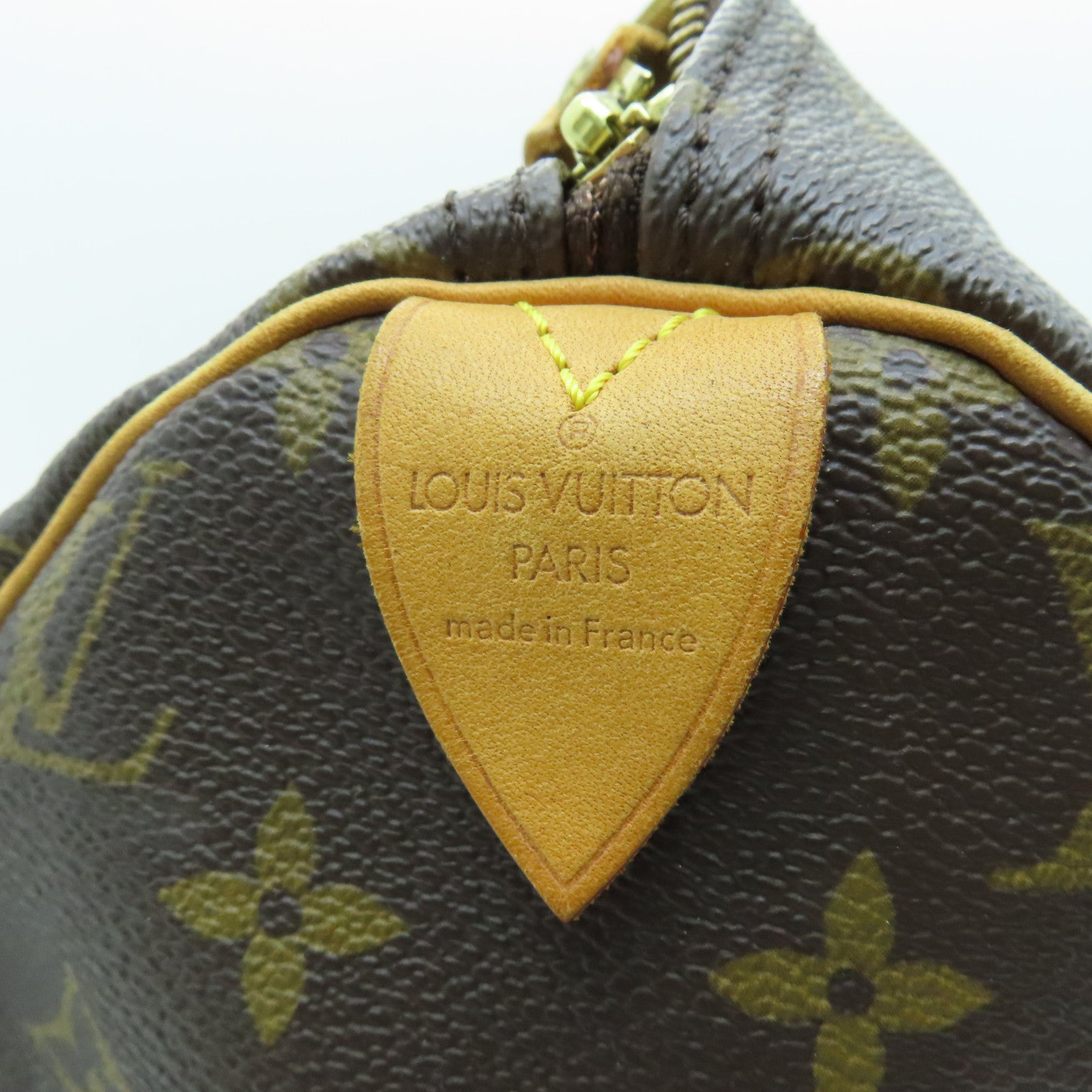 LOUIS VUITTON 【激減優惠】Monogram Speedy 30金扣手挽袋棕色