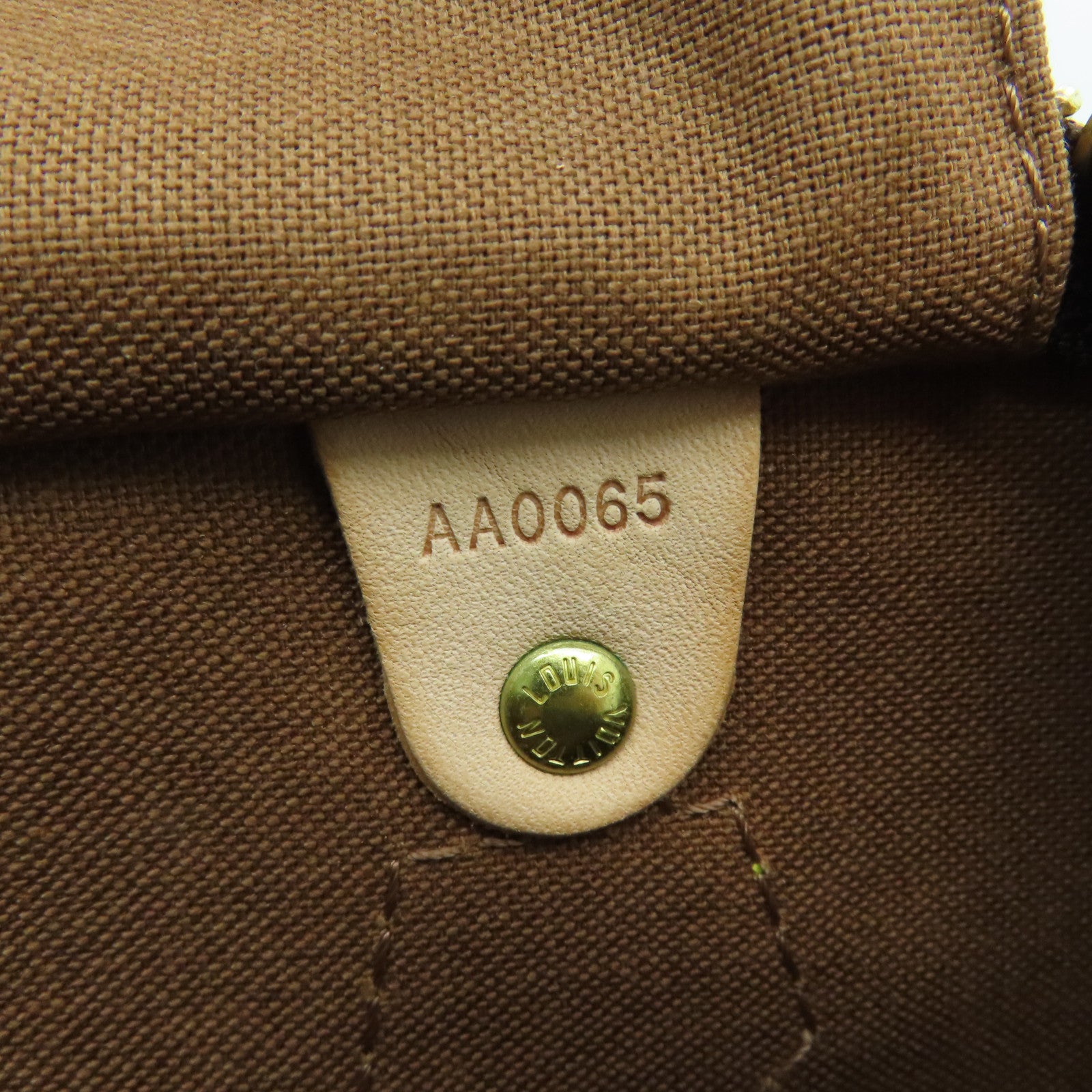 LOUIS VUITTON 【激減優惠】Monogram Speedy 30金扣手挽袋棕色