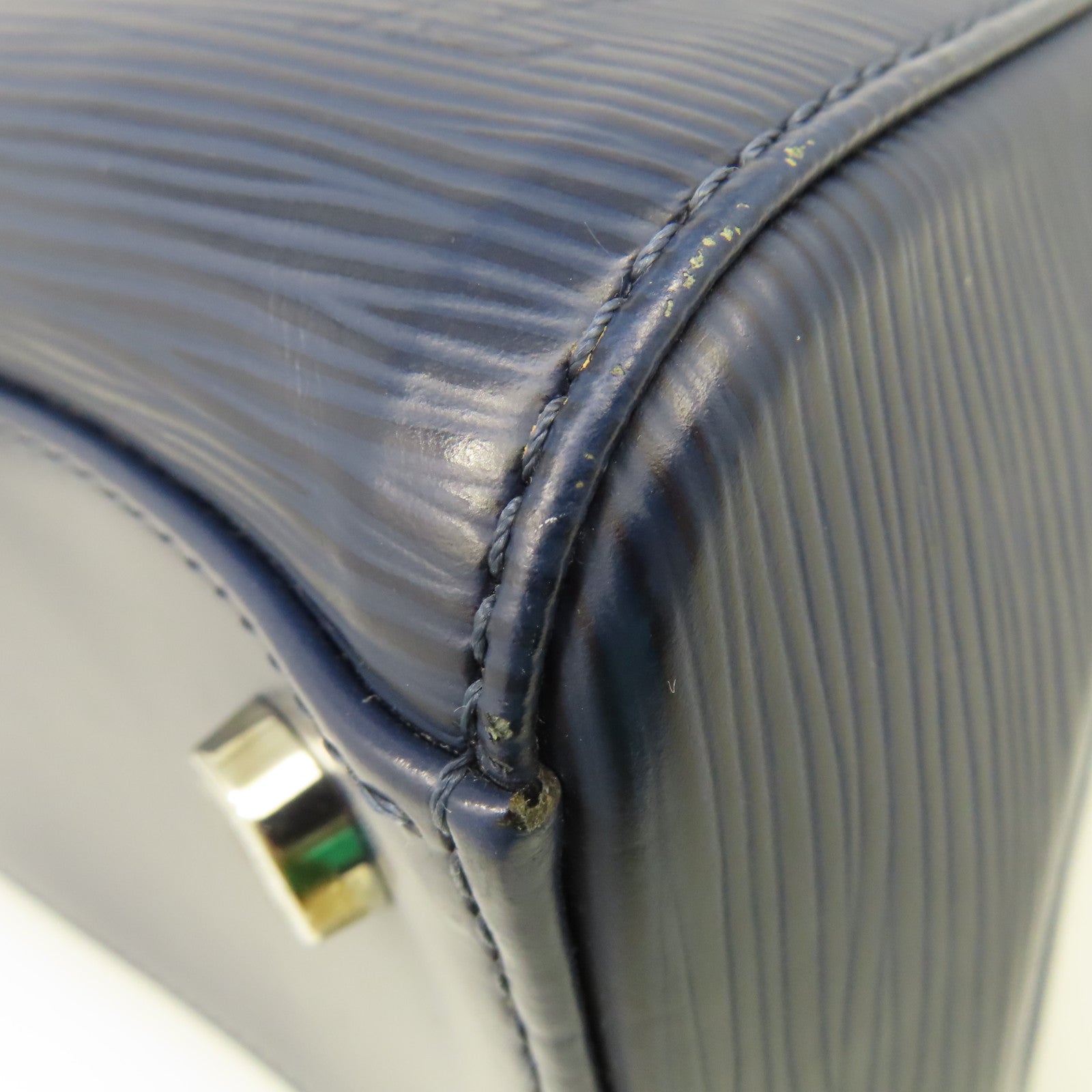 LOUIS VUITTON Epi Brea MM 2Way Shoulder Bag手挽肩背兩用袋藍色
