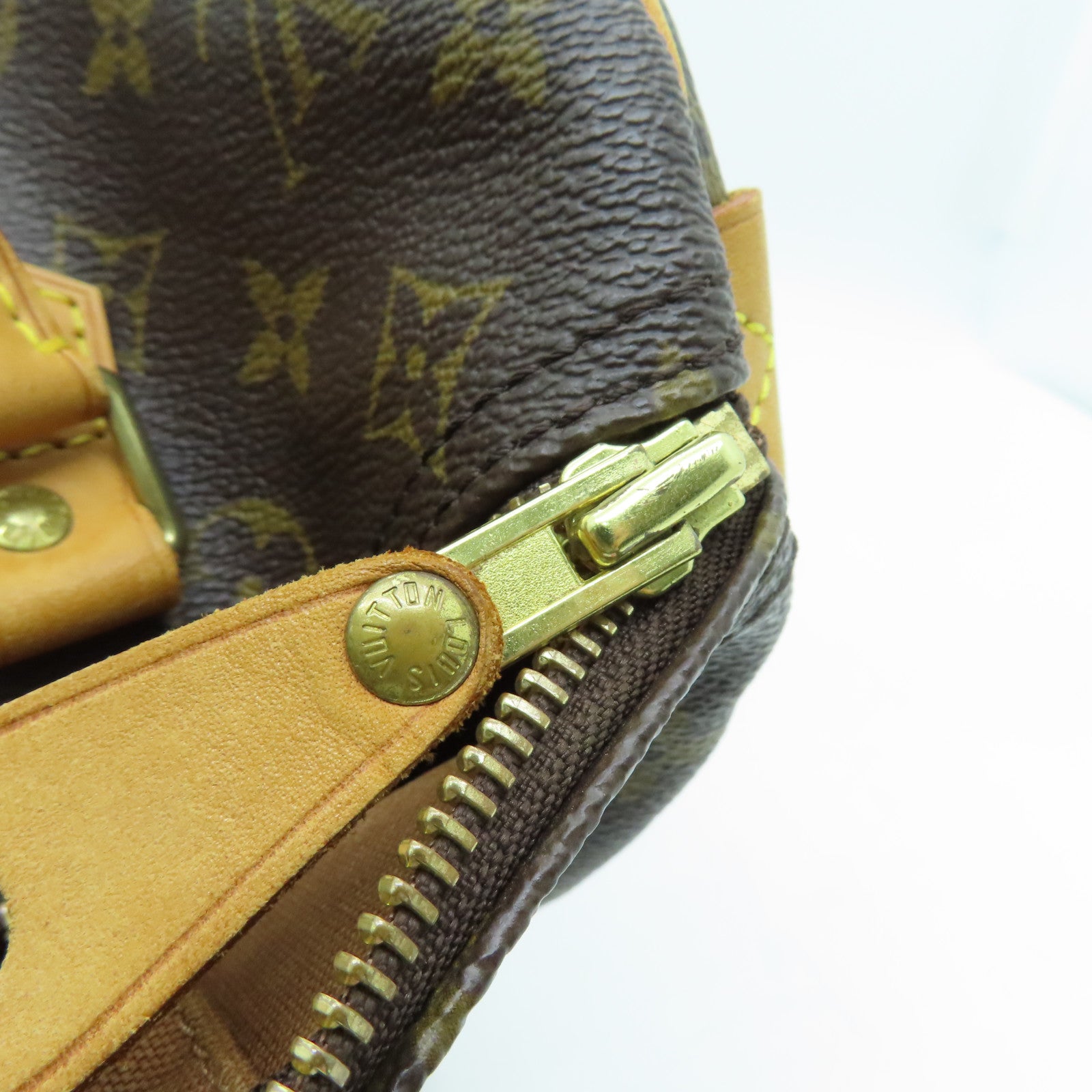 LOUIS VUITTON 【激減優惠】Monogram Speedy 30金扣手挽袋棕色