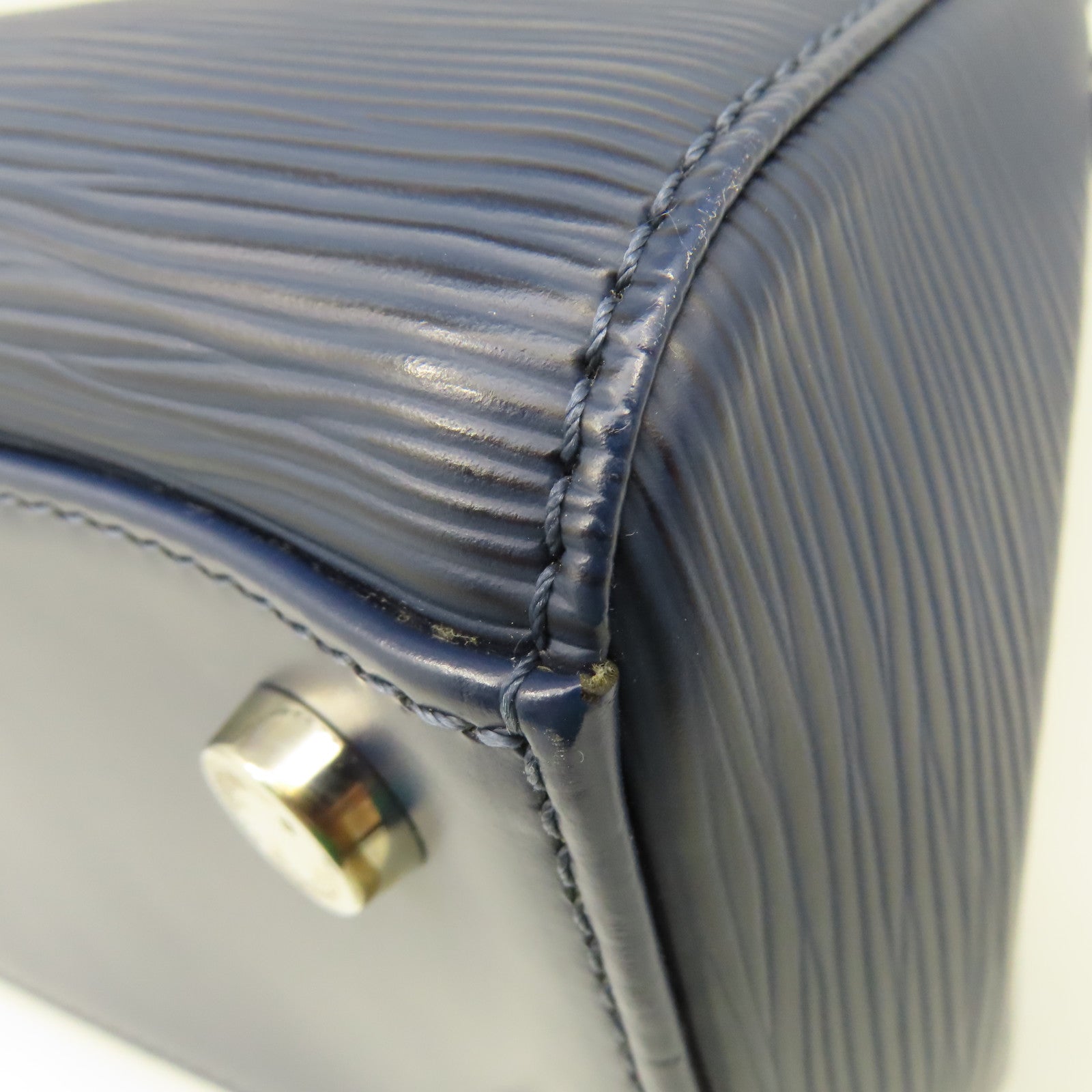 LOUIS VUITTON Epi Brea MM 2Way Shoulder Bag手挽肩背兩用袋藍色