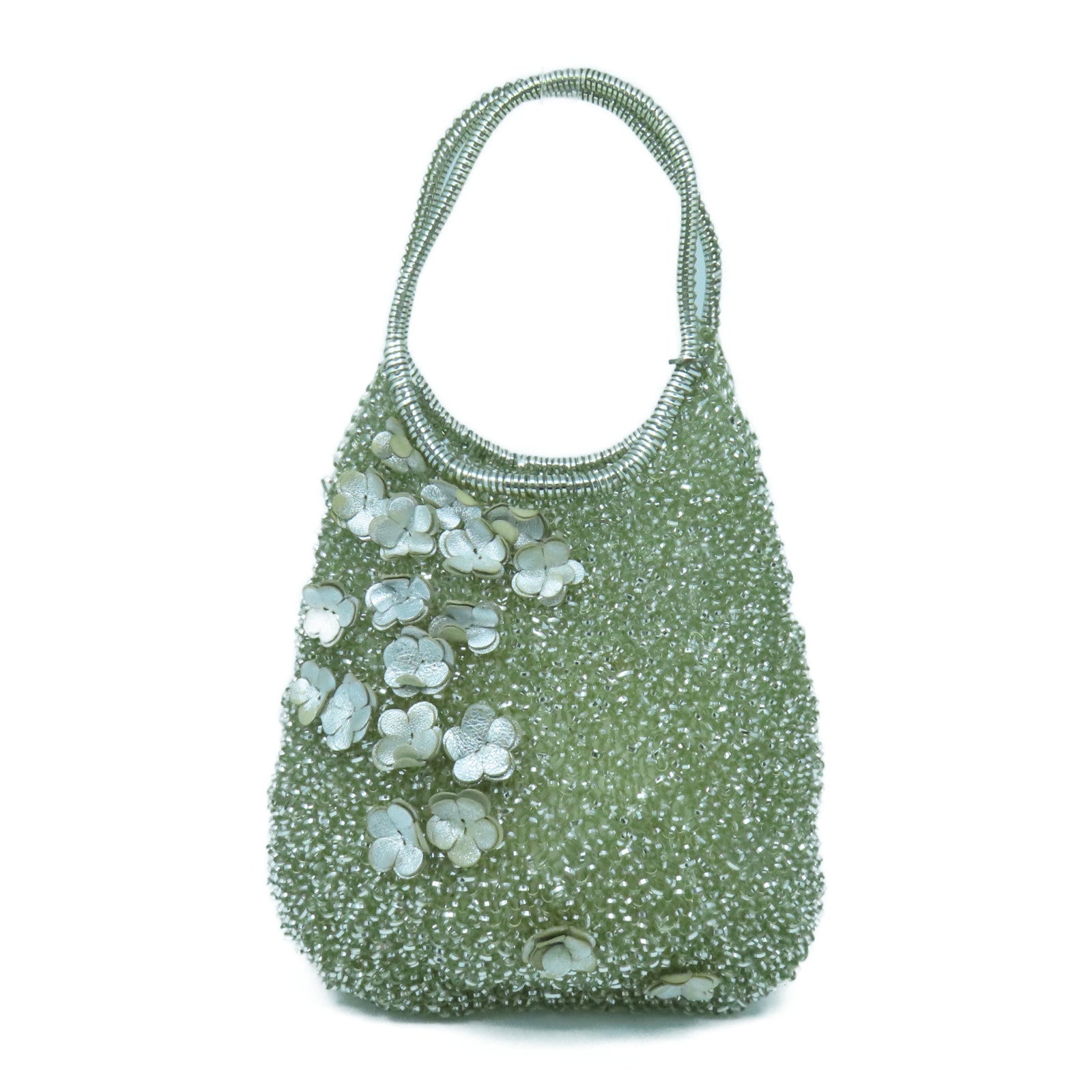 ANTEPRIMA PVC Shoulder Bag silver buckle handle bag silver