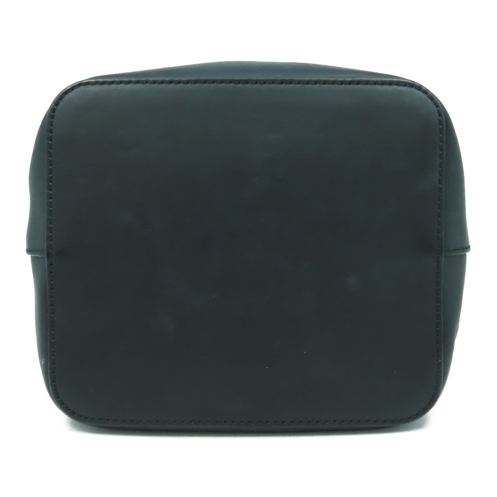 FENDI 牛皮皮革Shoulder Bag金扣肩背袋黑色/紅色
