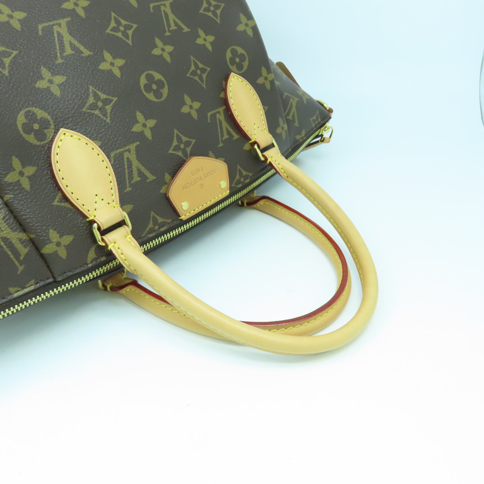 LOUIS VUITTON Monogram Turenne MM金扣手挽肩背兩用袋啡色