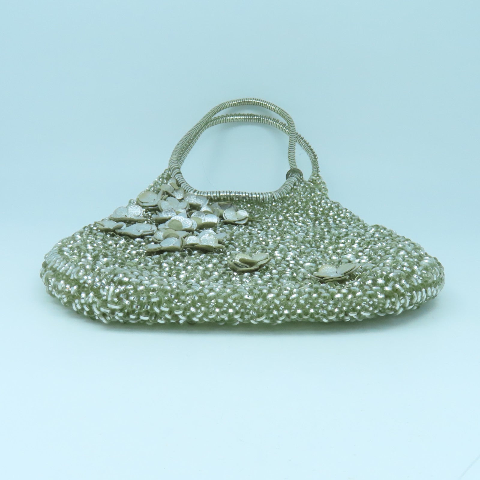 ANTEPRIMA PVC Shoulder Bag silver buckle handle bag silver