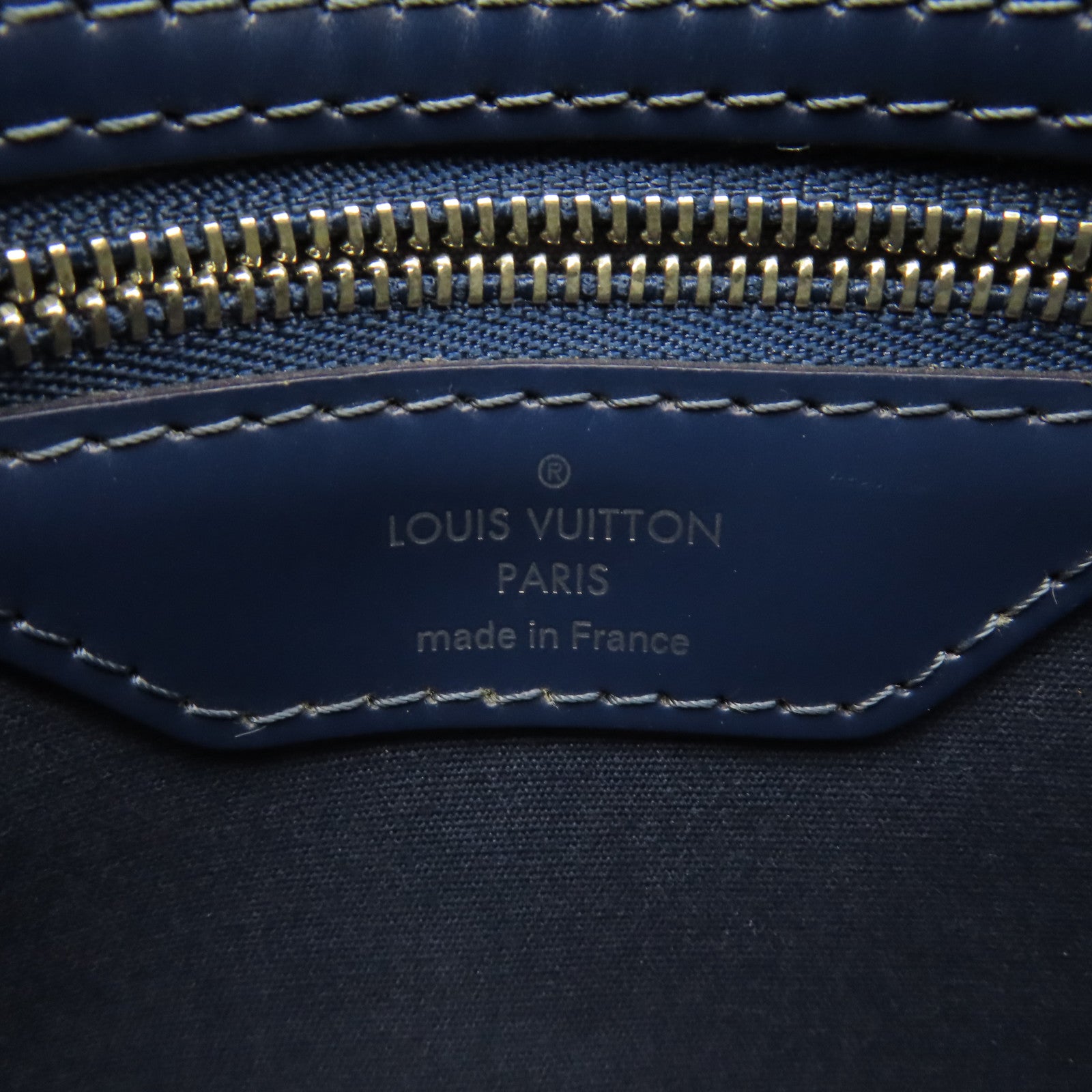 LOUIS VUITTON Epi Brea MM 2Way Shoulder Bag手挽肩背兩用袋藍色