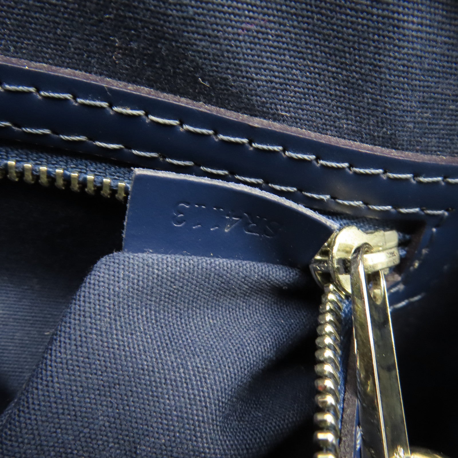 LOUIS VUITTON Epi Brea MM 2Way Shoulder Bag手挽肩背兩用袋藍色